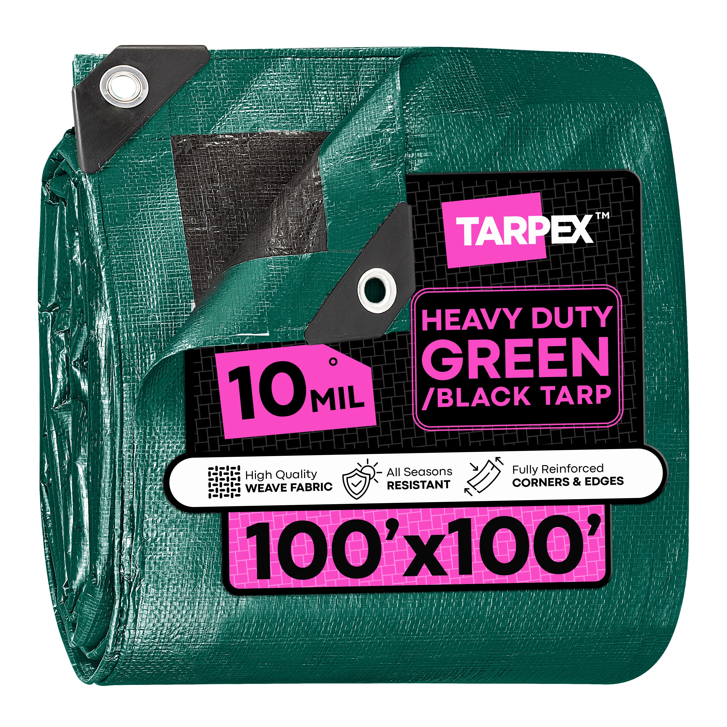 TARPEX - 10 Mil Heavy Duty Poly Tarps