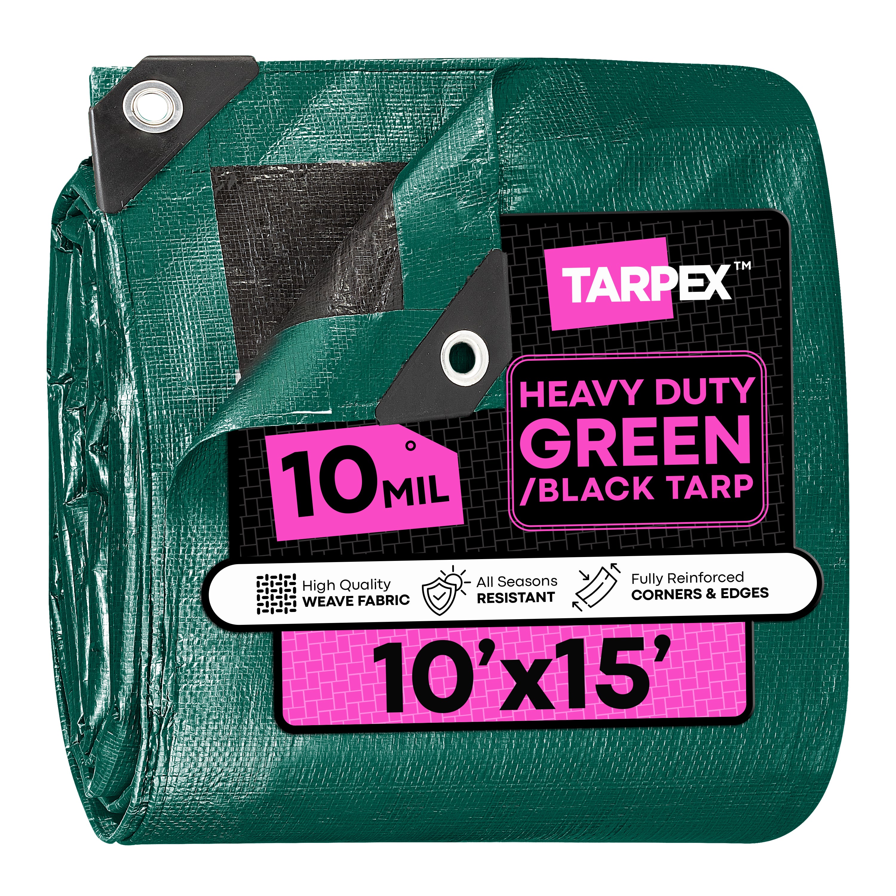 TARPEX - 10 Mil Heavy Duty Poly Tarps