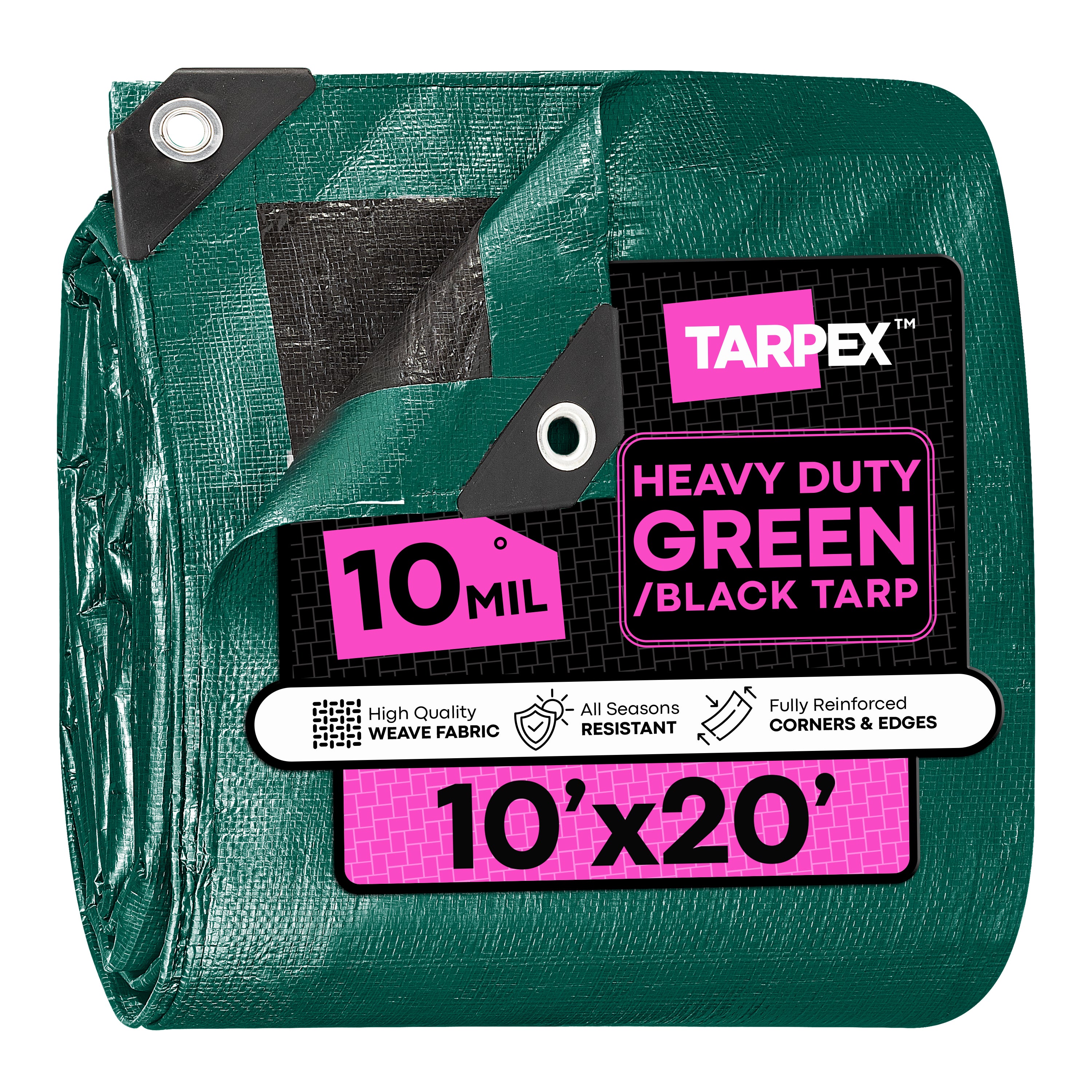 TARPEX - 10 Mil Heavy Duty Poly Tarps