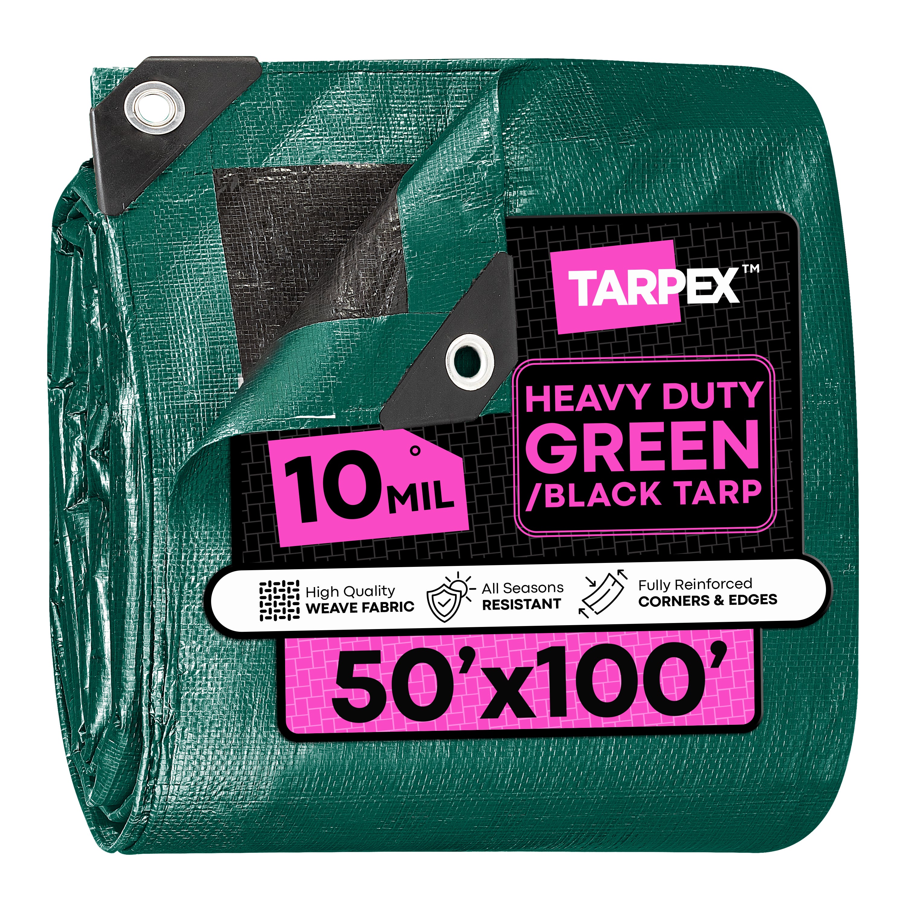 TARPEX - 10 Mil Heavy Duty Poly Tarps
