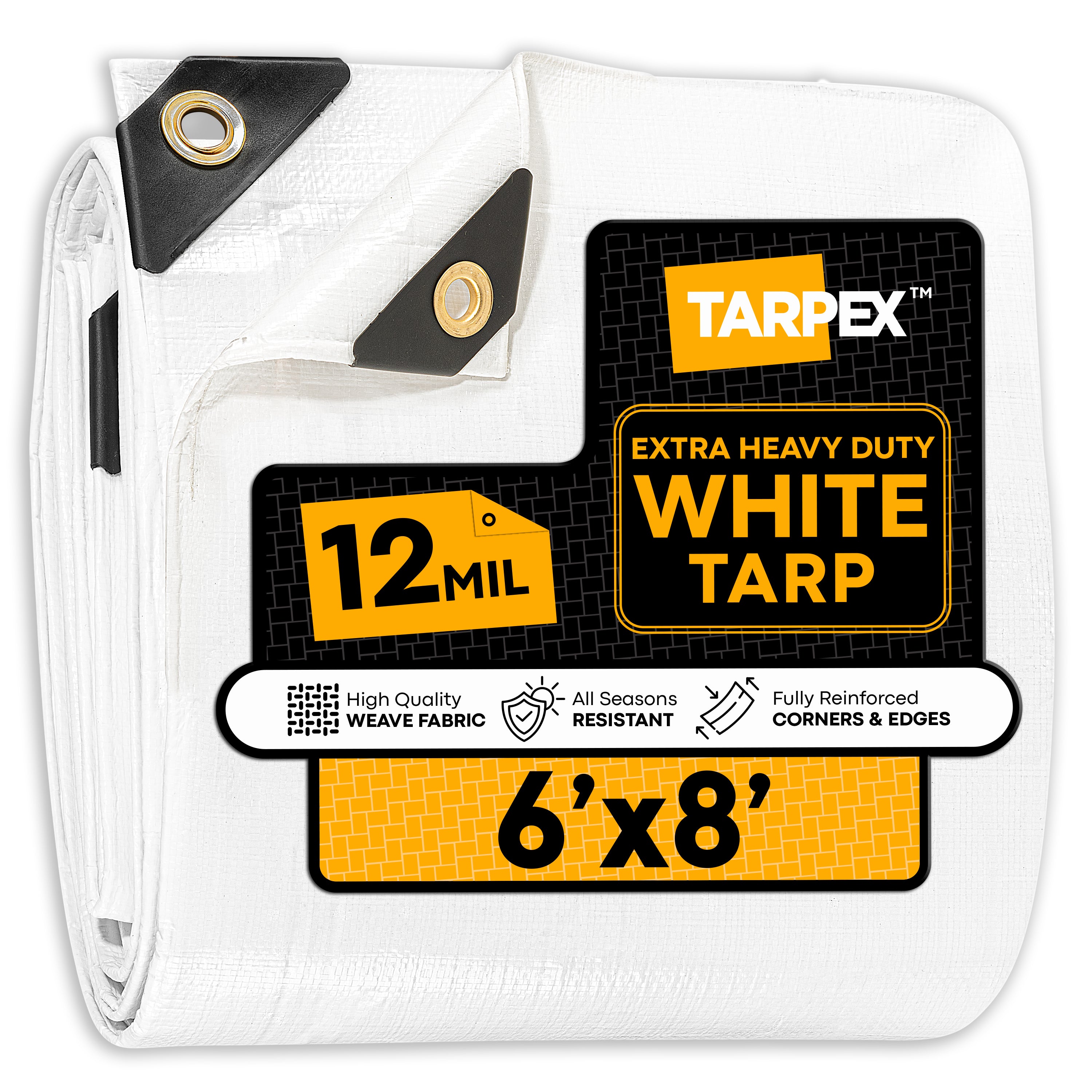 TARPEX - 12 Mil Extra Heavy Duty Poly Tarps