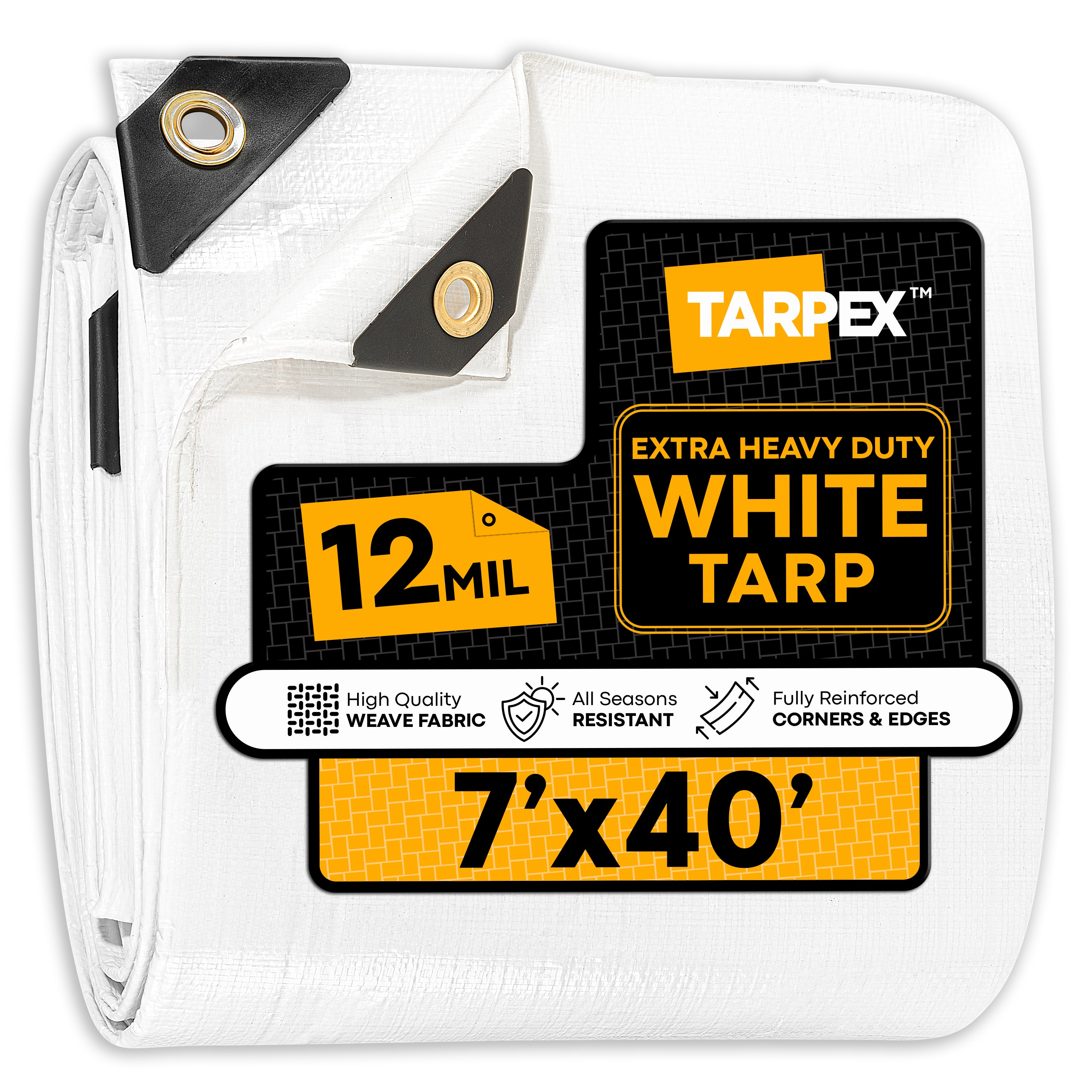 TARPEX - 12 Mil Extra Heavy Duty Poly Tarps