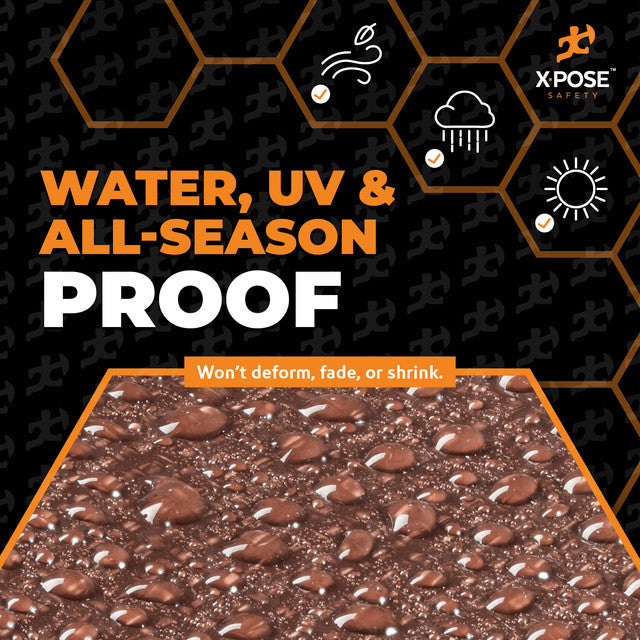 20 Mil Brown White Ultra Heavy Duty Poly Tarps