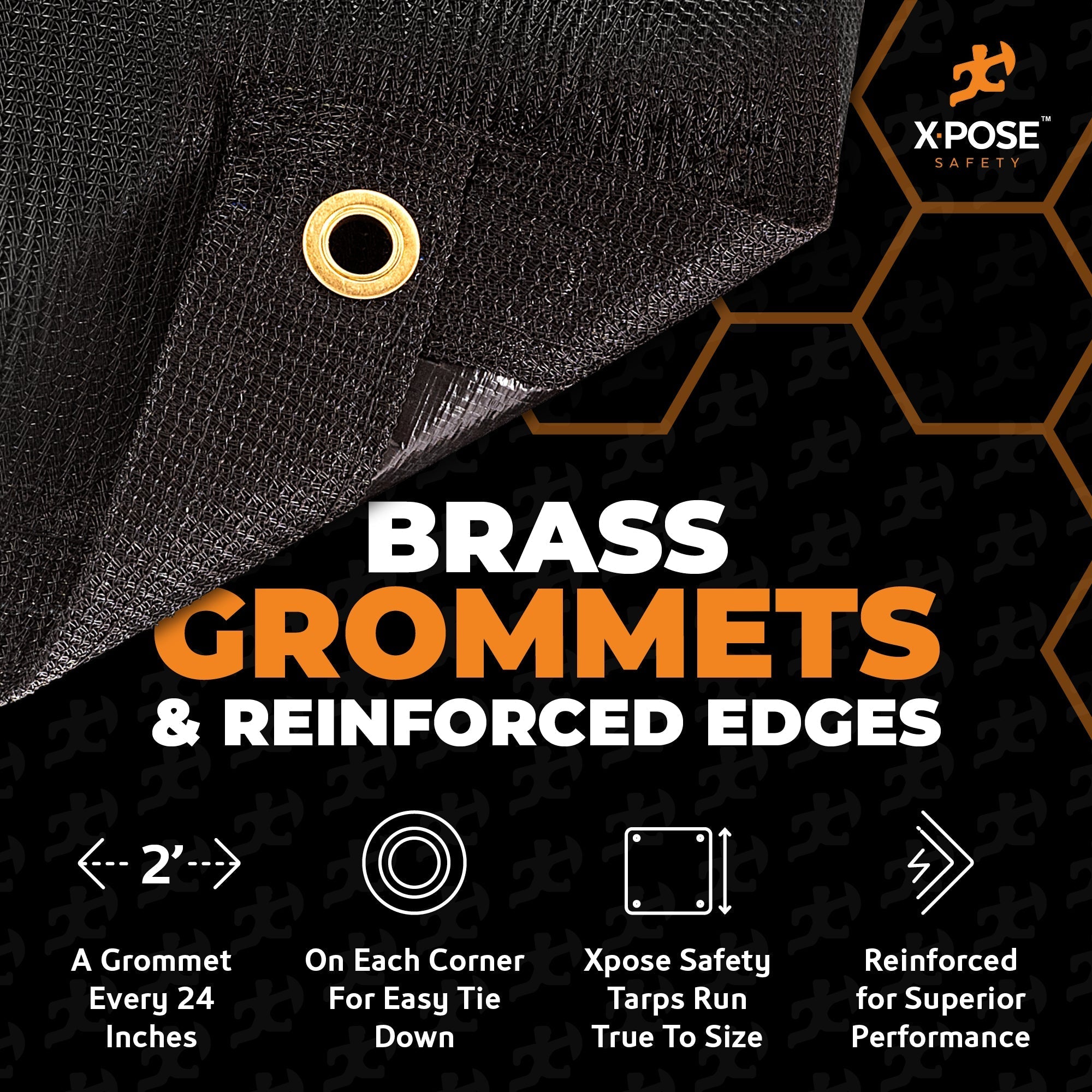 Black Mesh Truck Tarps