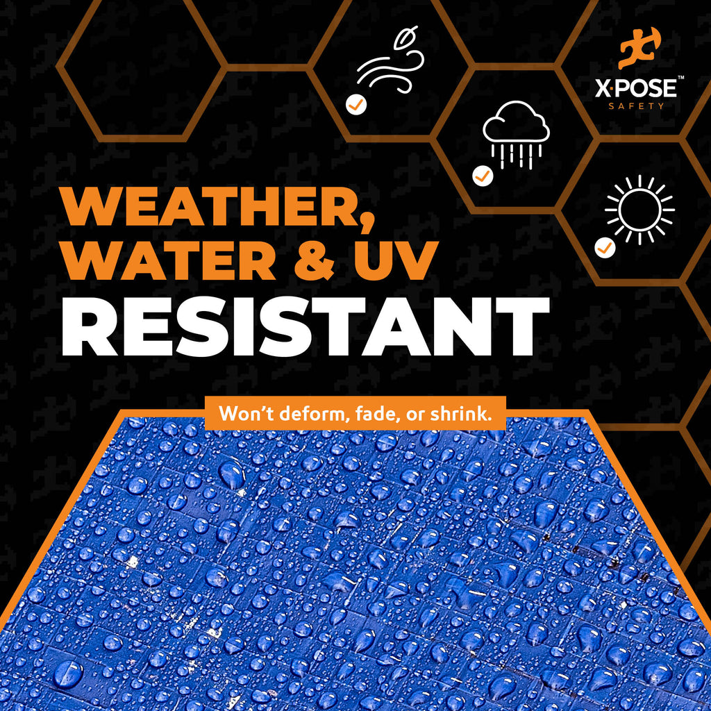 7 Mil Blue/Brown Heavy Poly Tarps