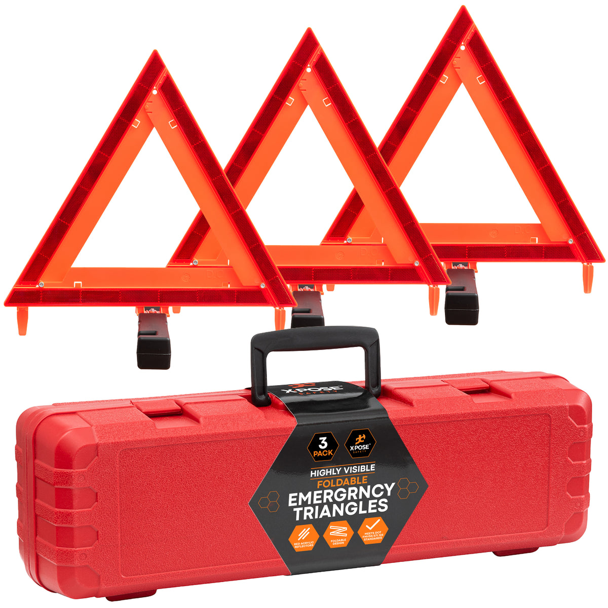 Monitor Triangular Emergency Key Emergency Triangles – All In Safety