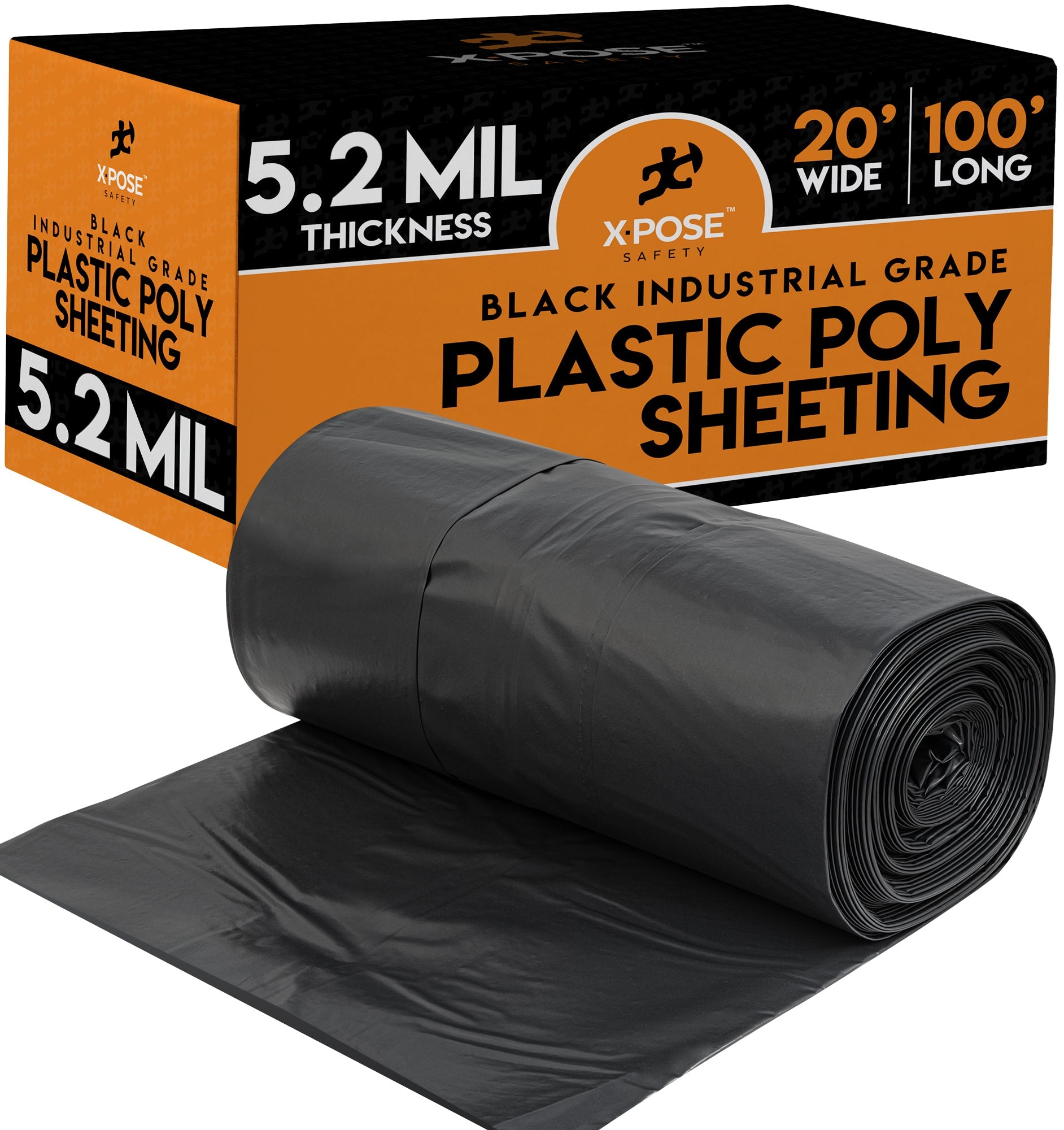 Heavy Duty Black Poly Sheeting