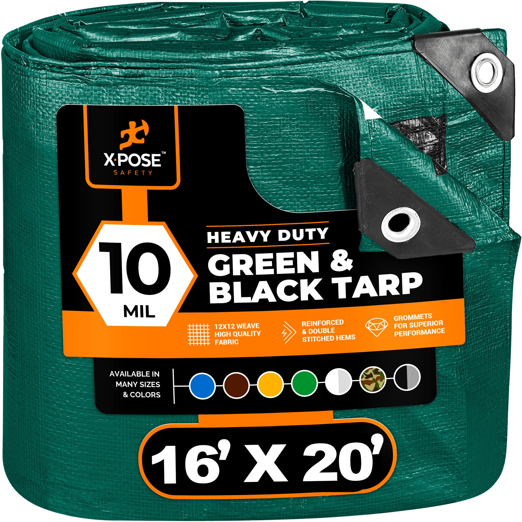 10 Mil Heavy Duty Poly Tarps
