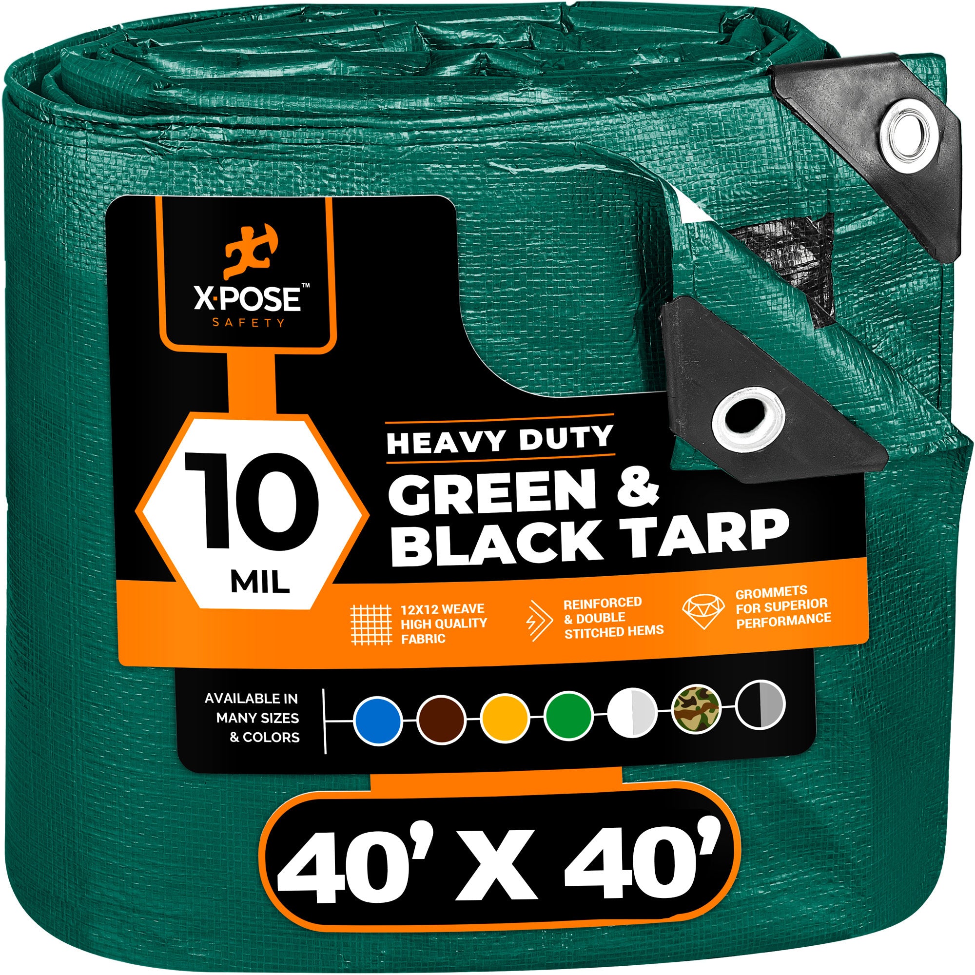10 Mil Heavy Duty Poly Tarps