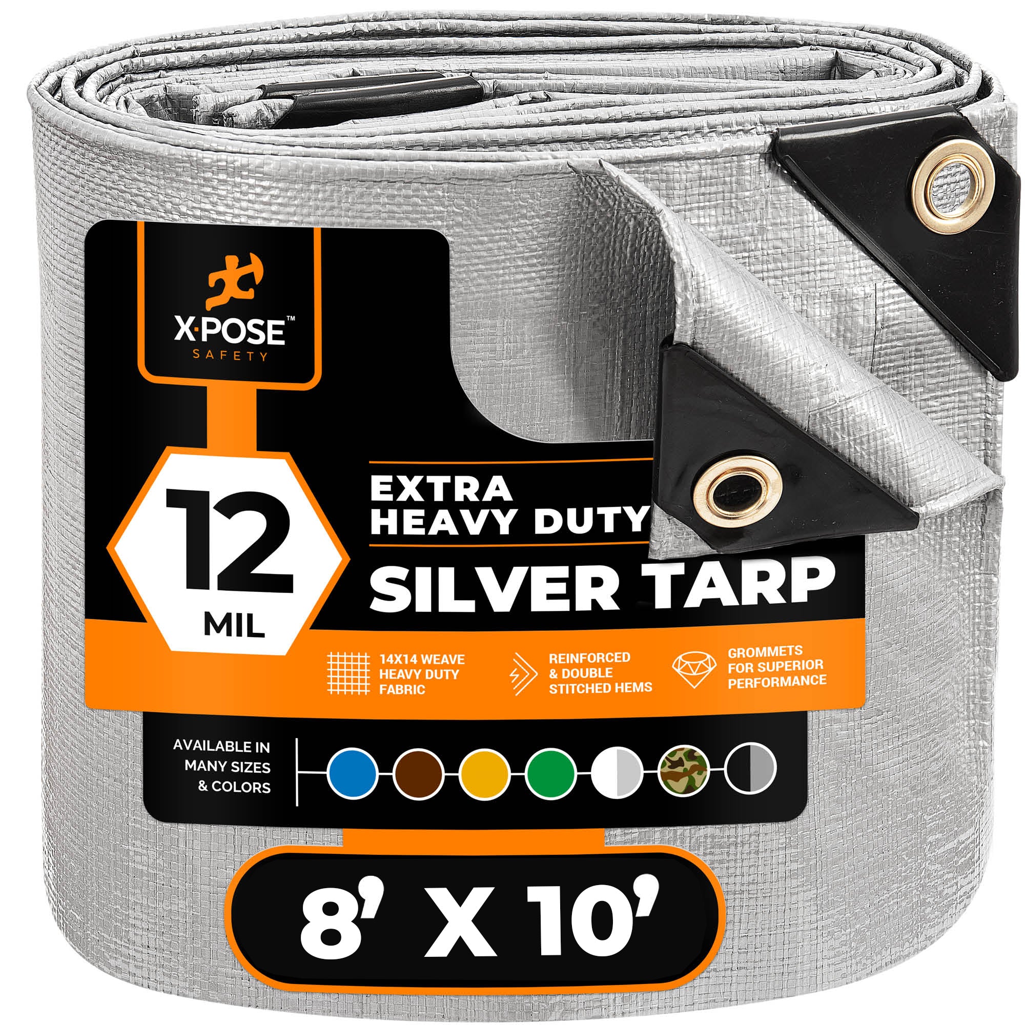 12 Mil Extra Heavy Duty Poly Tarps