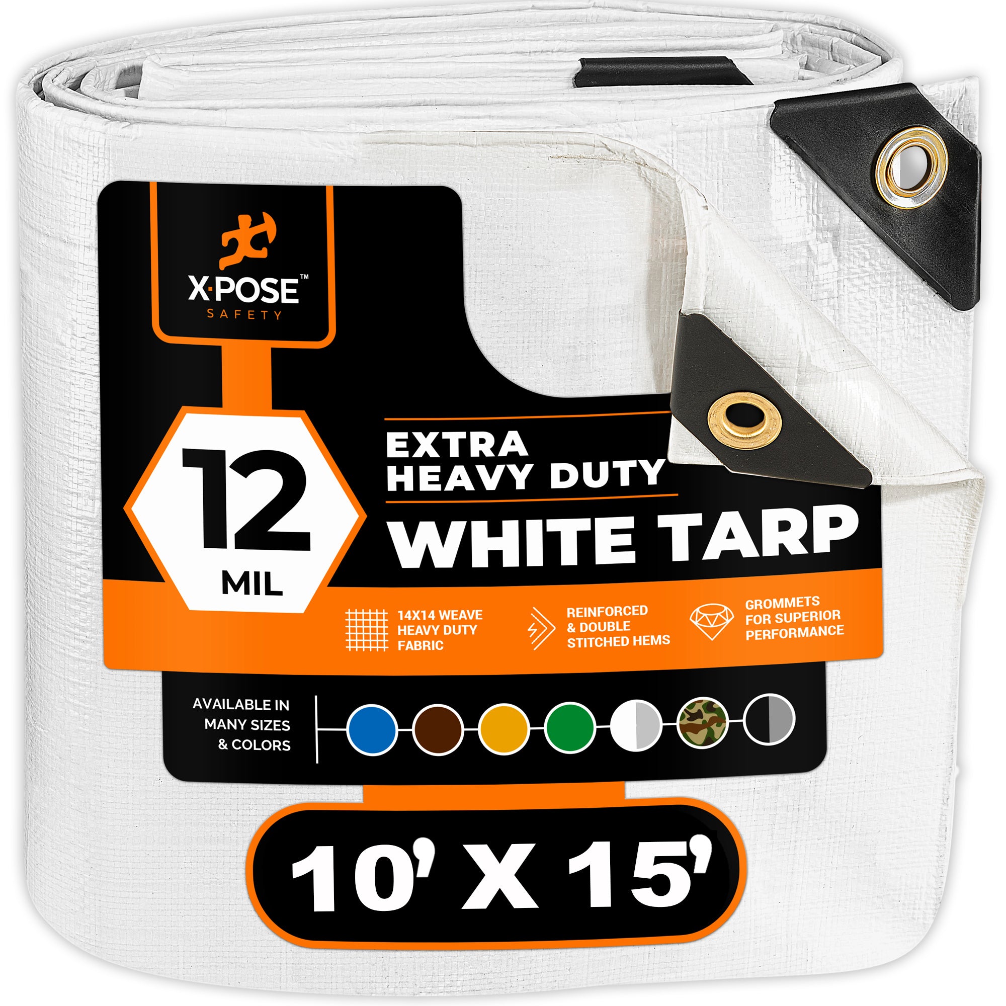12 Mil Extra Heavy Duty Poly Tarps