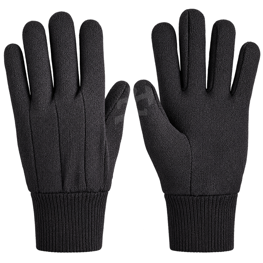 Brown Jersey Gloves