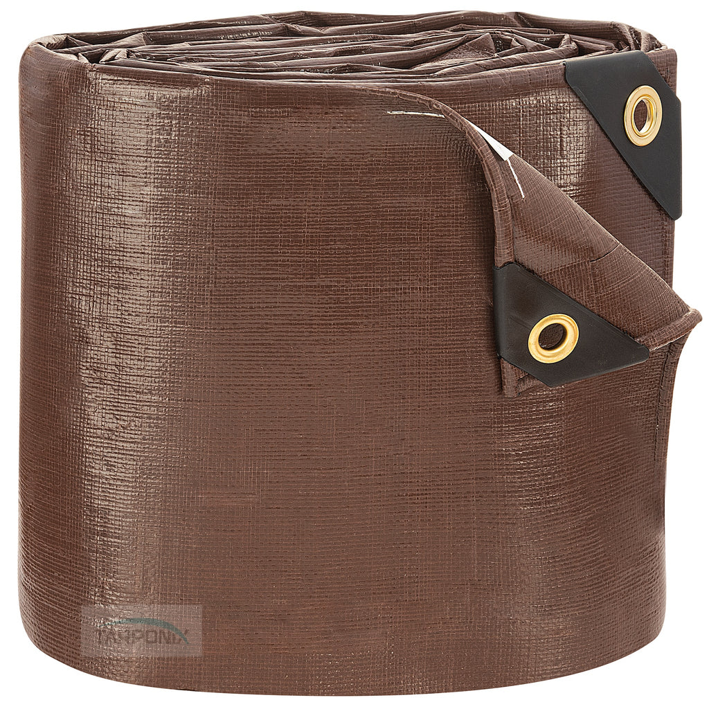 Tarponix - 16 Mil Brown Super Heavy Duty Poly Tarps