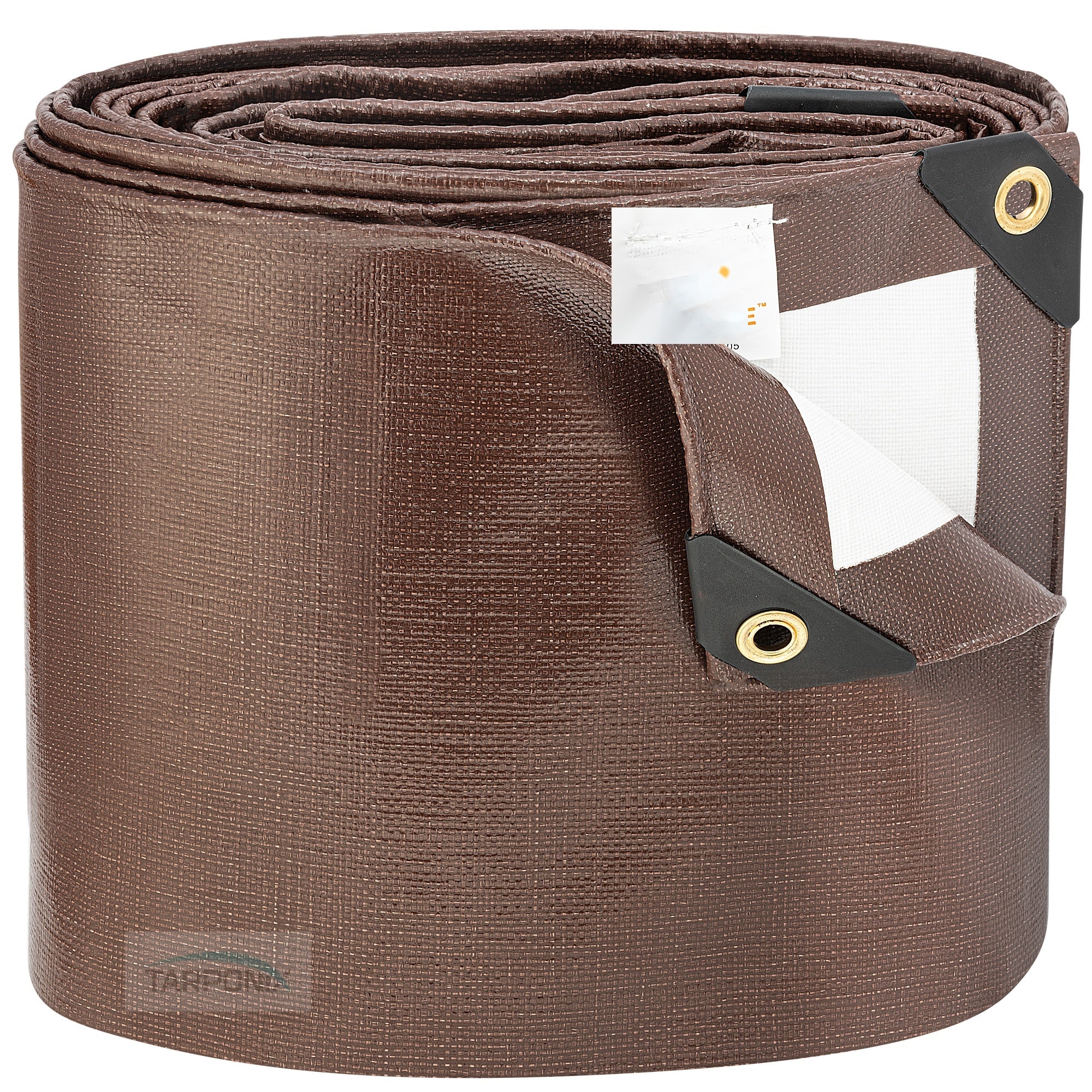 Tarponix - 20 Mil Brown/White Ultra Heavy Duty Poly Tarp