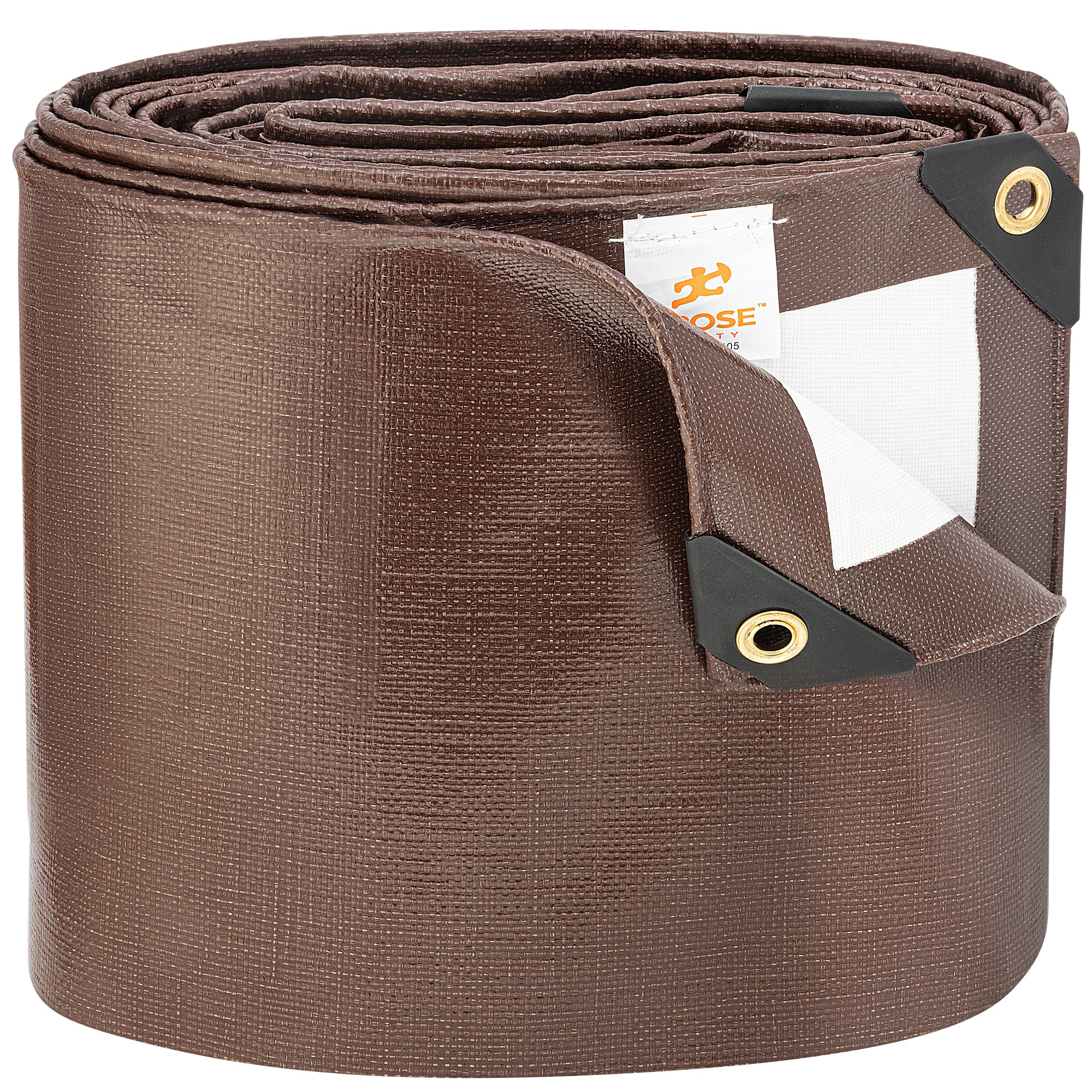 TARPEX - 20 Mil Brown/White Ultra Heavy Duty Poly Tarps