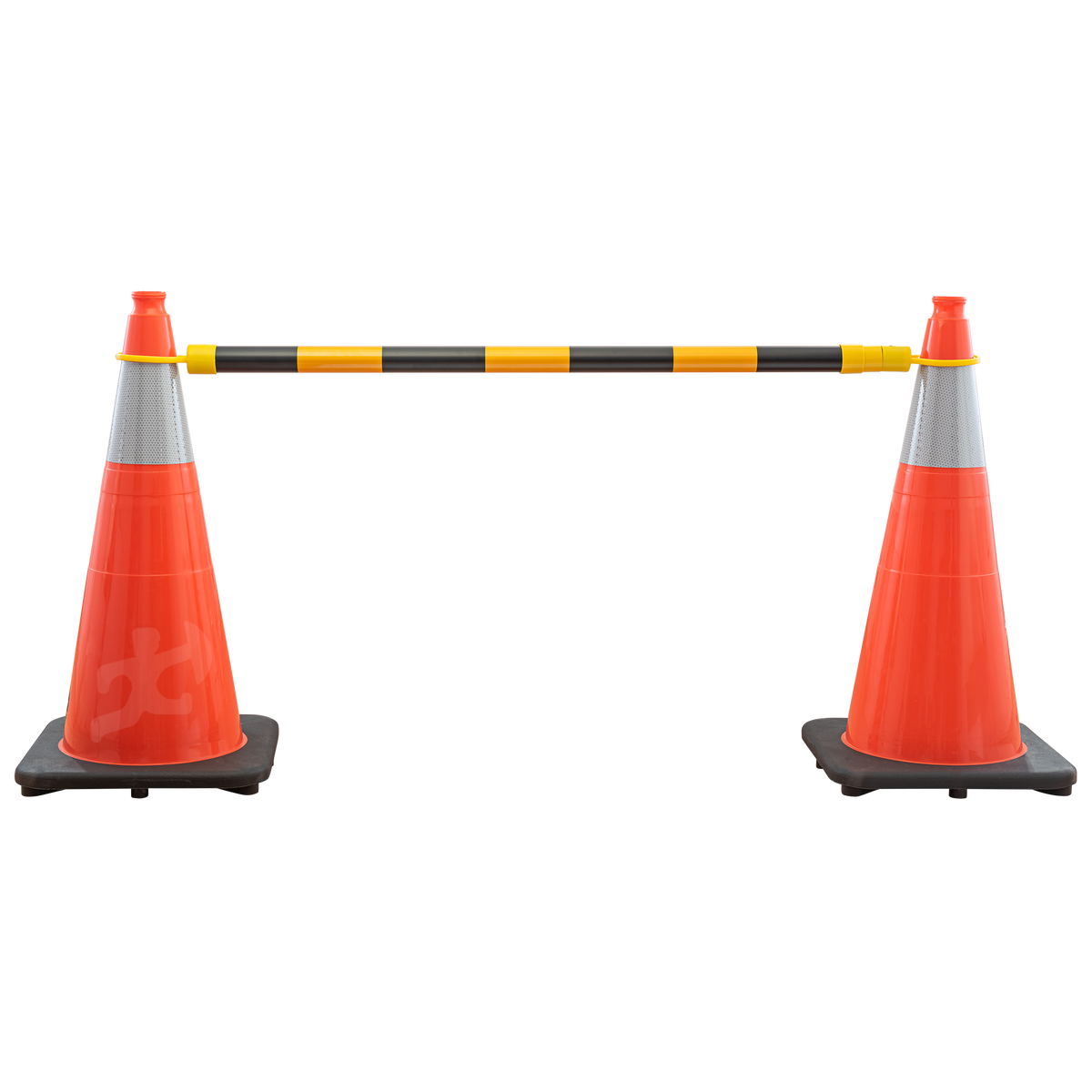 Retractable Barrier Yellow/Black