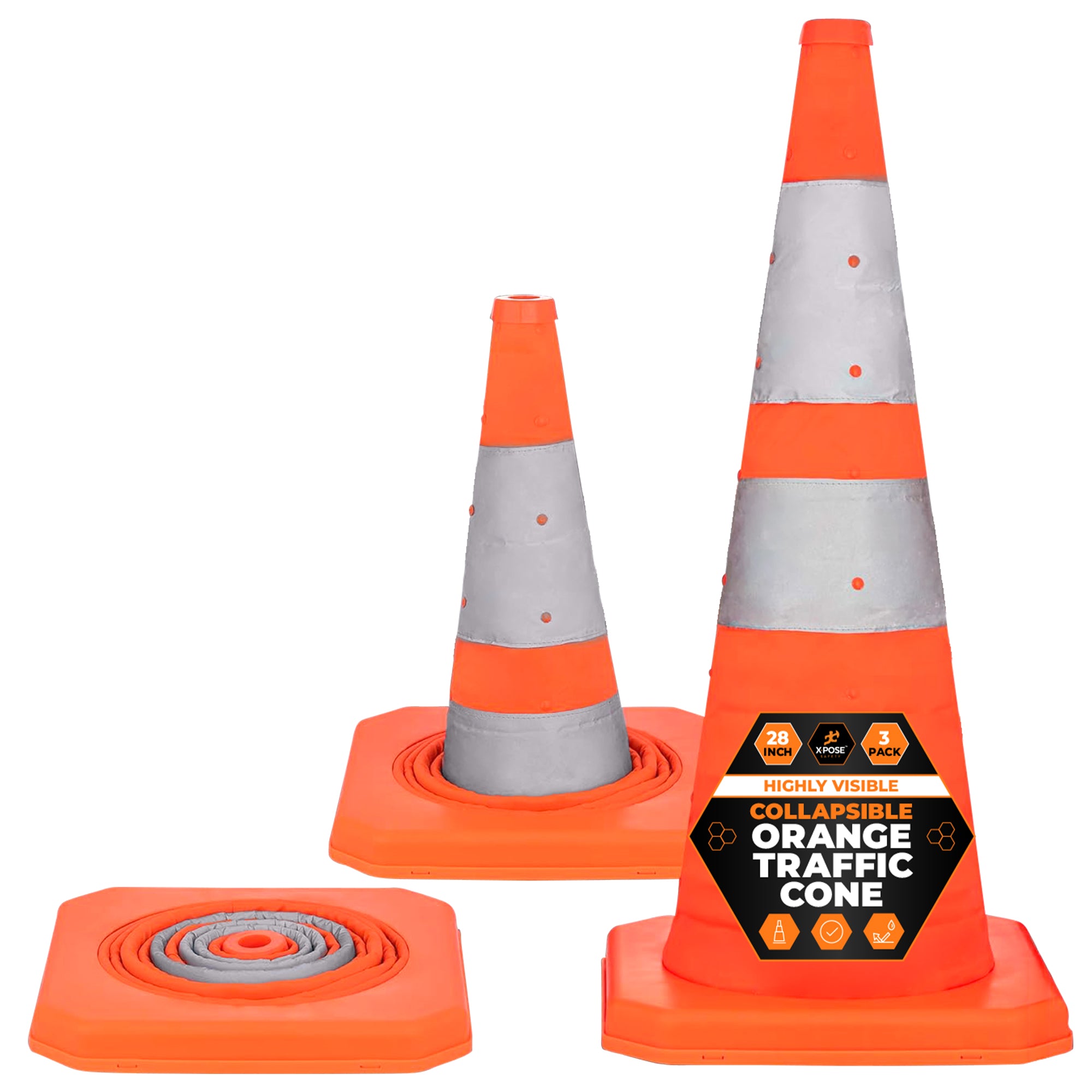 Collapsible Traffic Cones