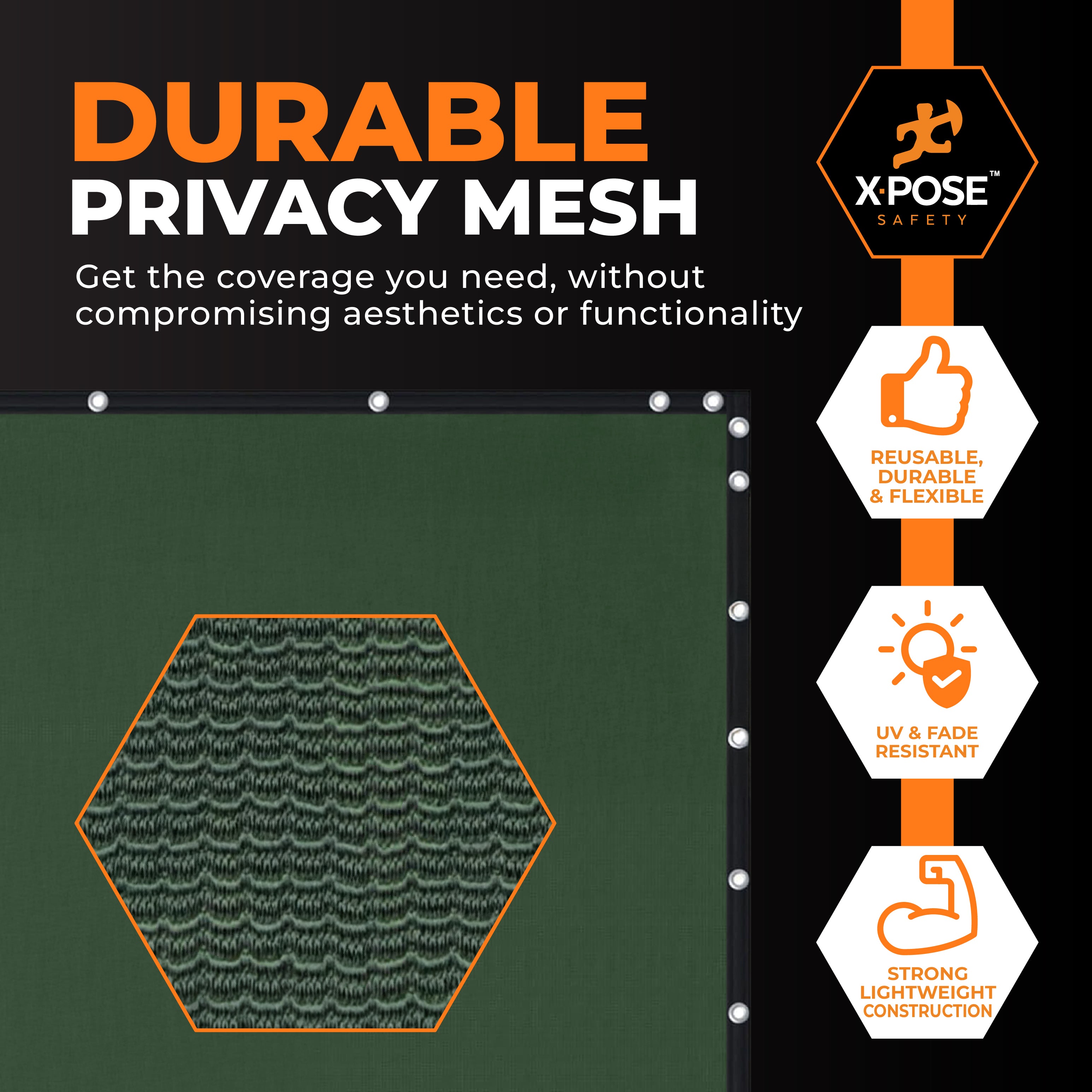 Privacy Fence Screen Green