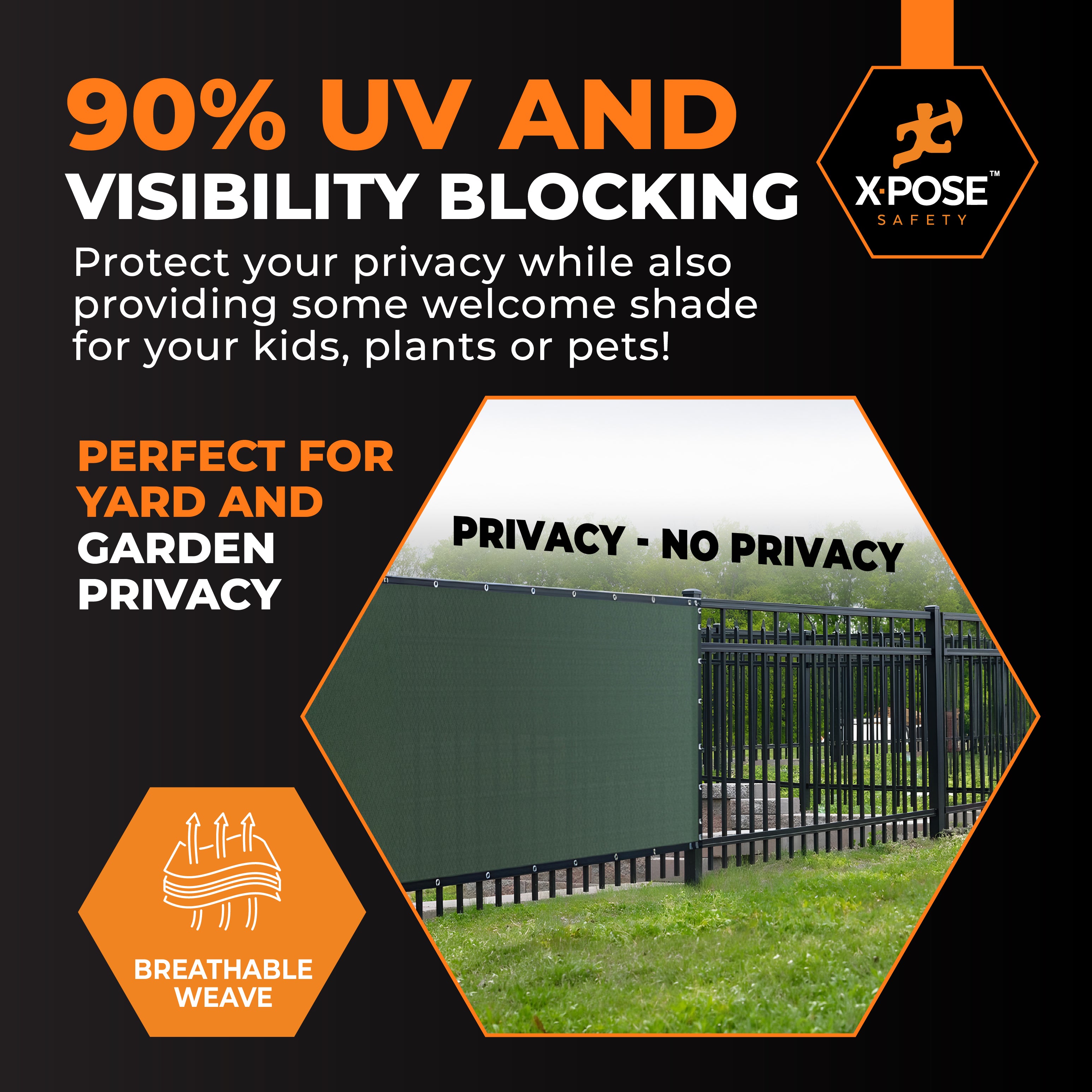 Privacy Fence Screen Green