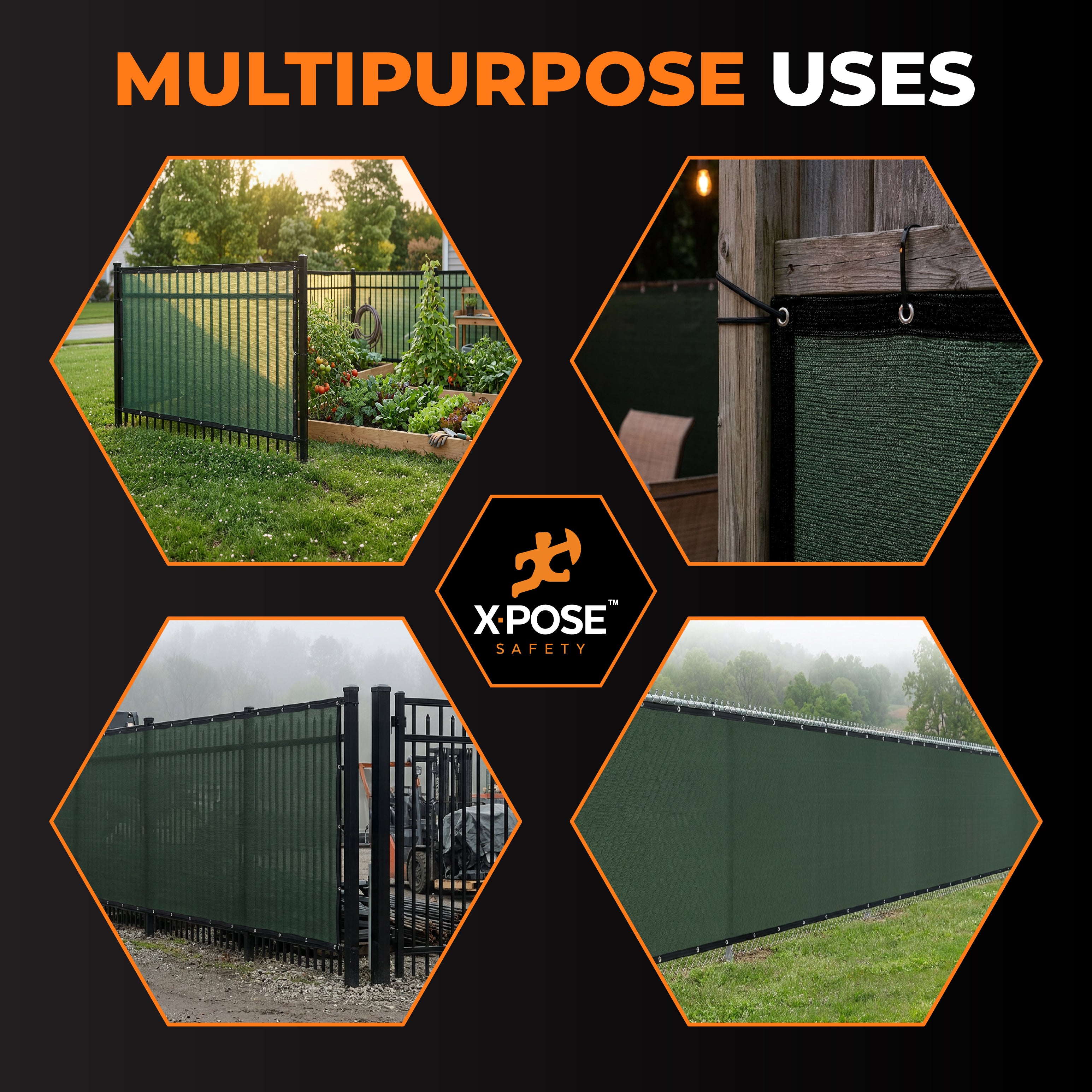 Privacy Fence Screen Green