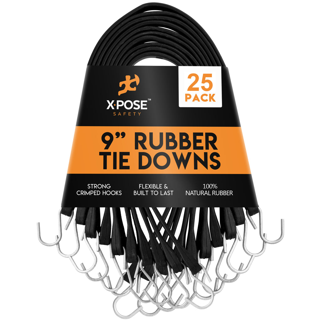 Rubber Tie Down With Hooks