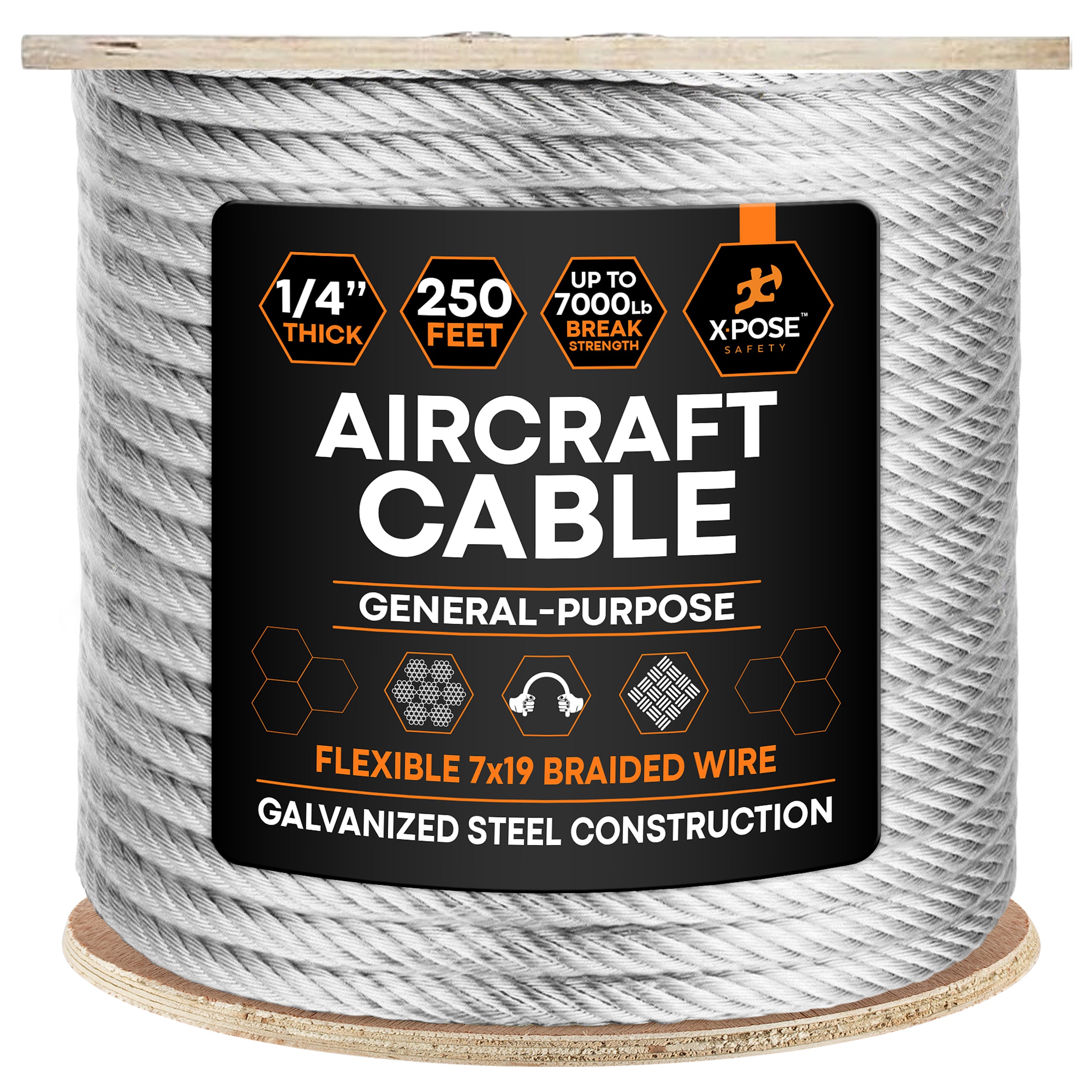 Galvanized Aircraft Cable Wire