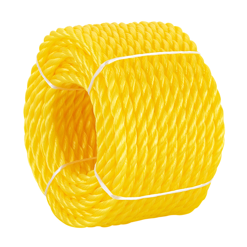 Yellow Twisted Poly Rope