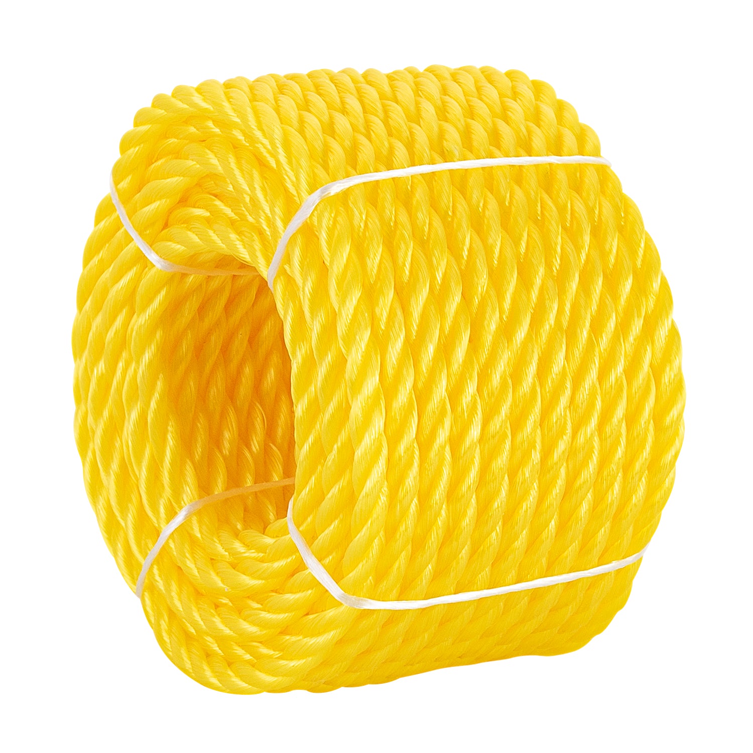 Yellow Twisted Poly Rope