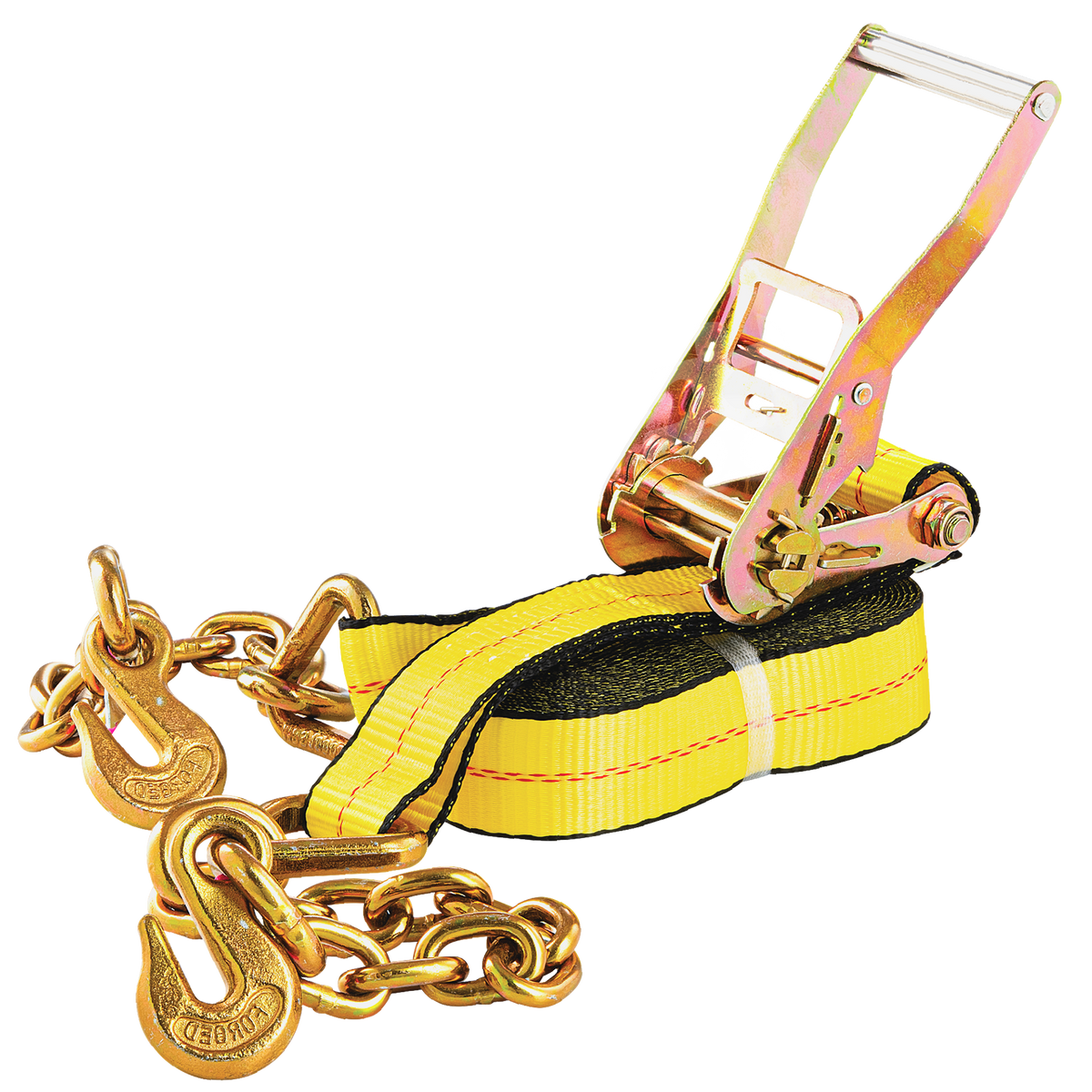 Tie Down Ratchet Straps - Chain Grabs