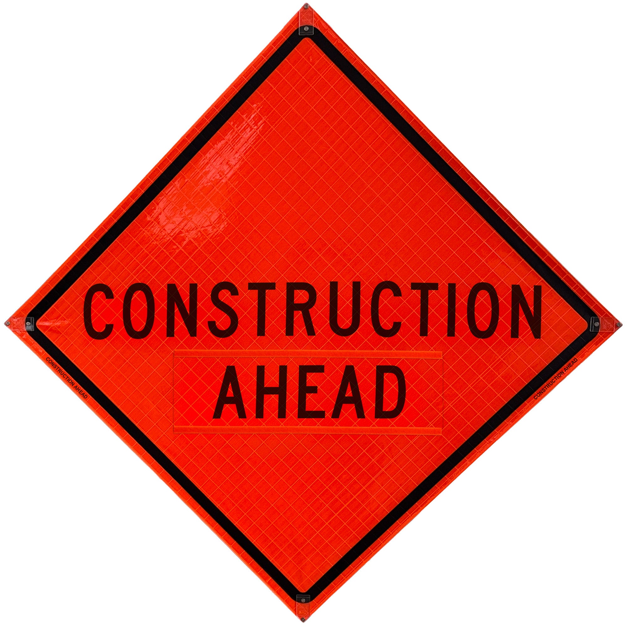 CONSTRUCTION AHEAD - Reflective