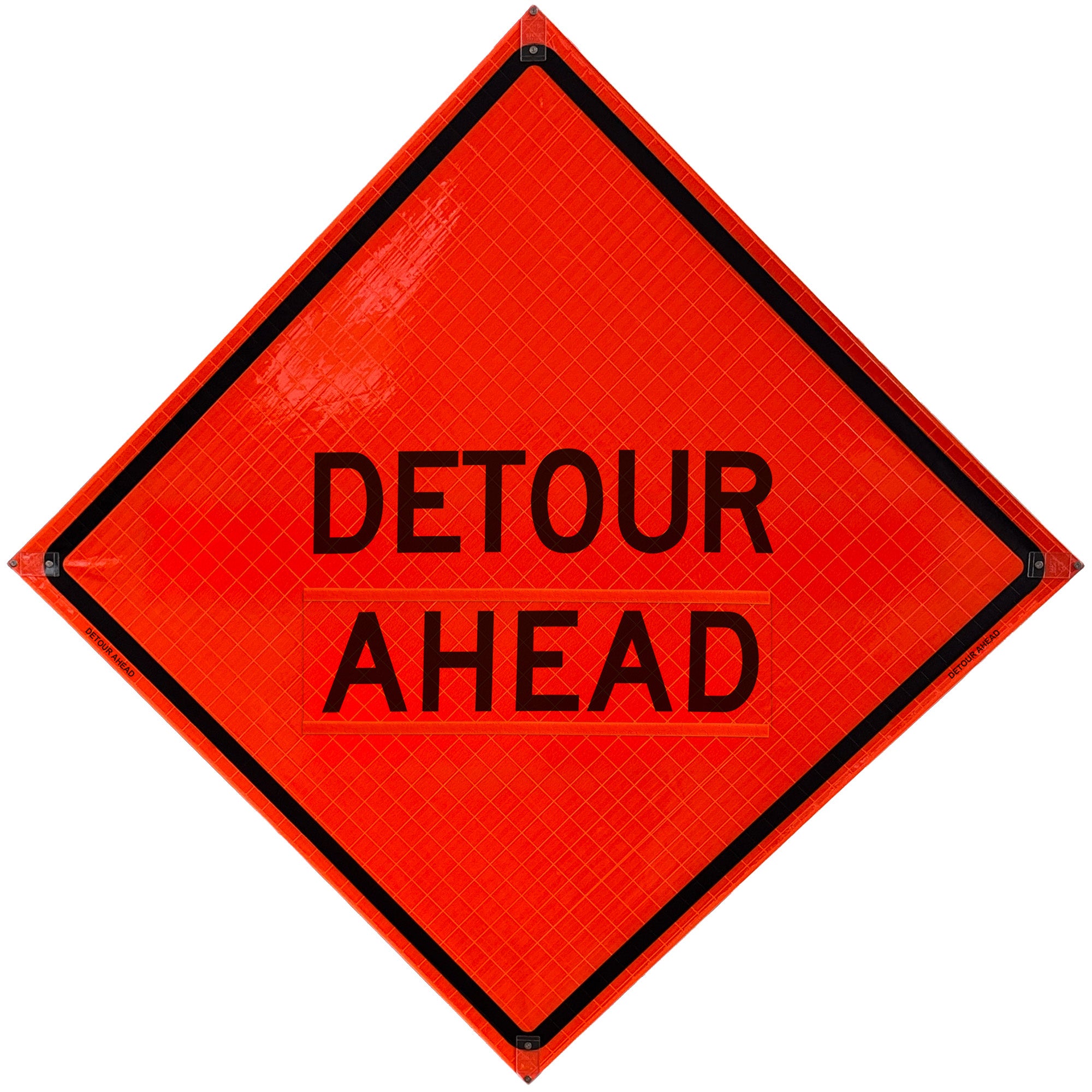DETOUR AHEAD - Reflective