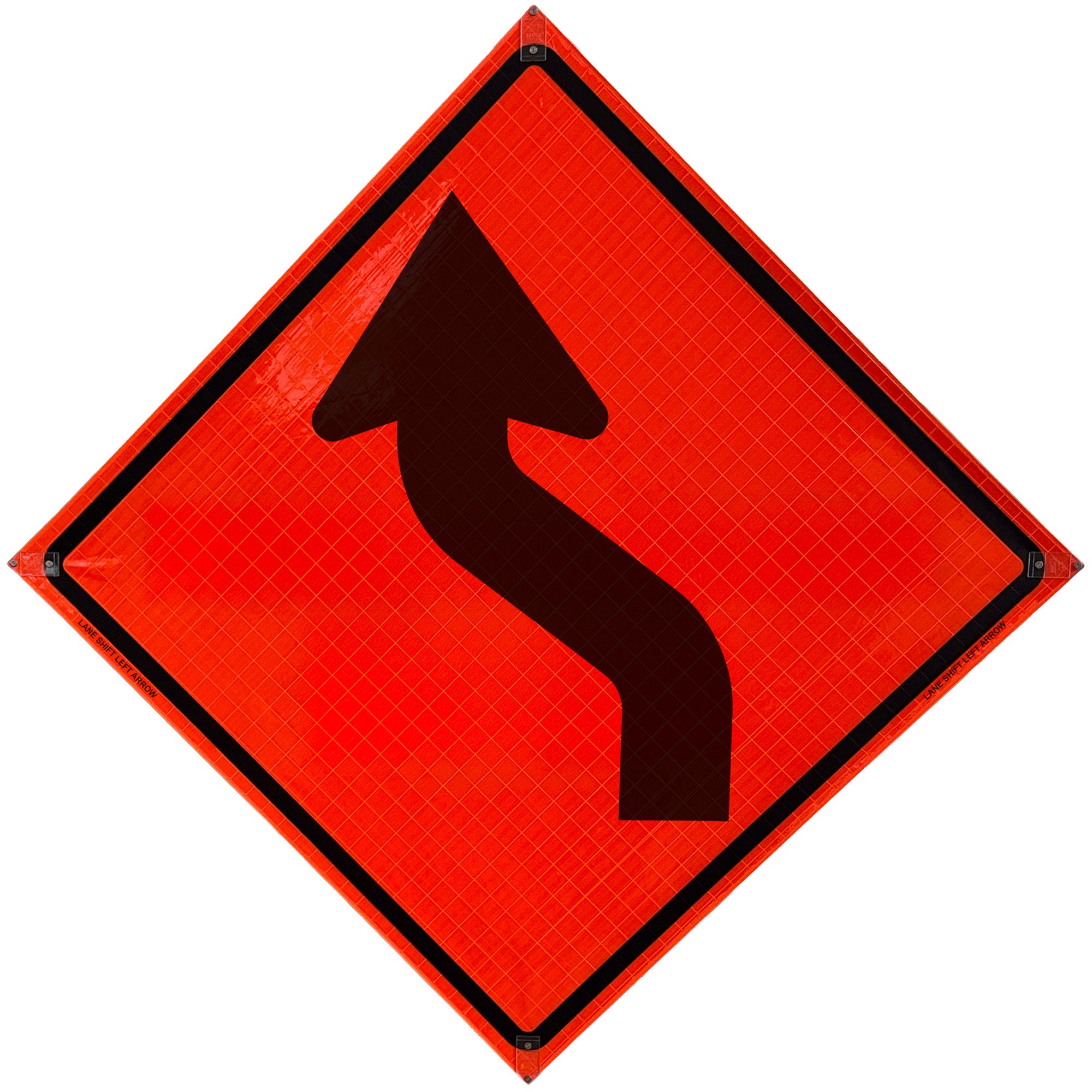 LANE SHIFT LEFT ARROW - Reflective
