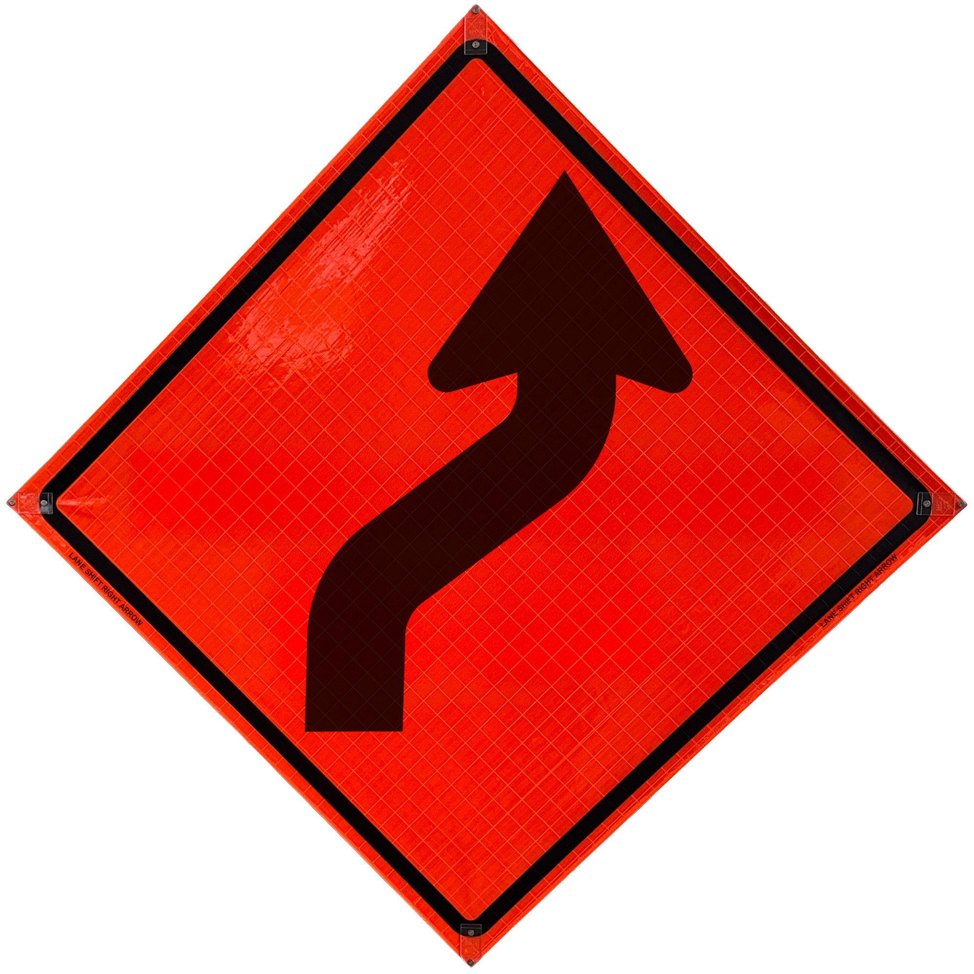 LANE SHIFT RIGHT ARROW - Reflective