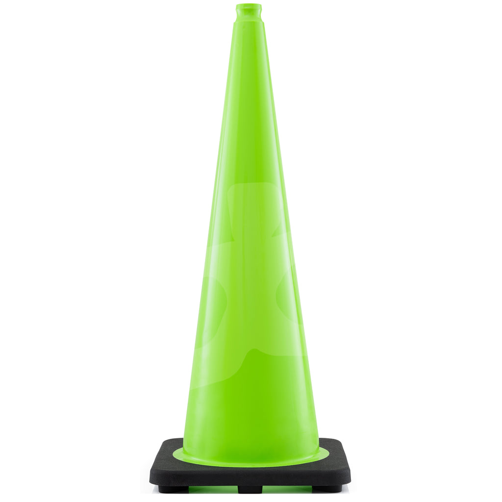 36" Lime Traffic Cone
