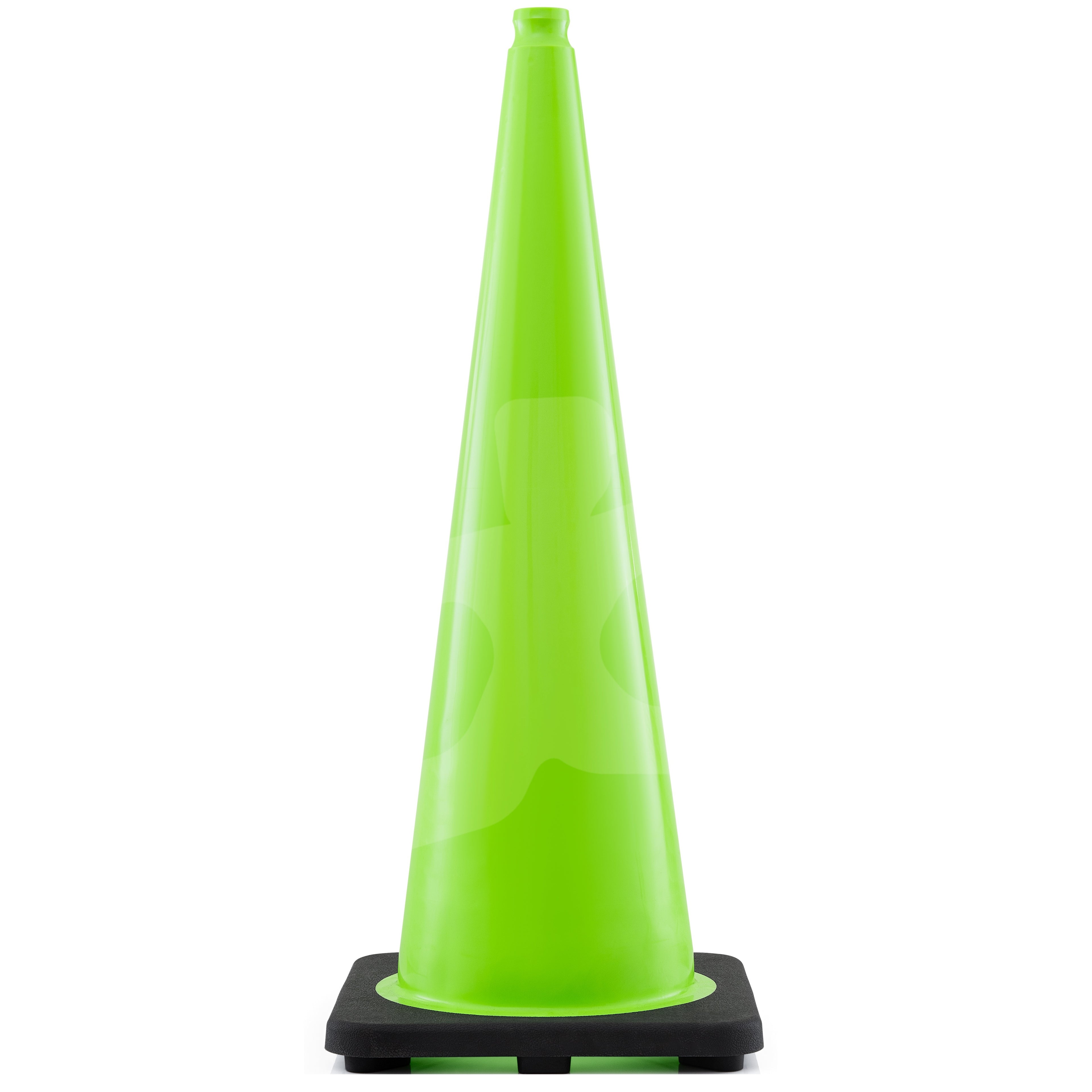 36" Lime Traffic Cone