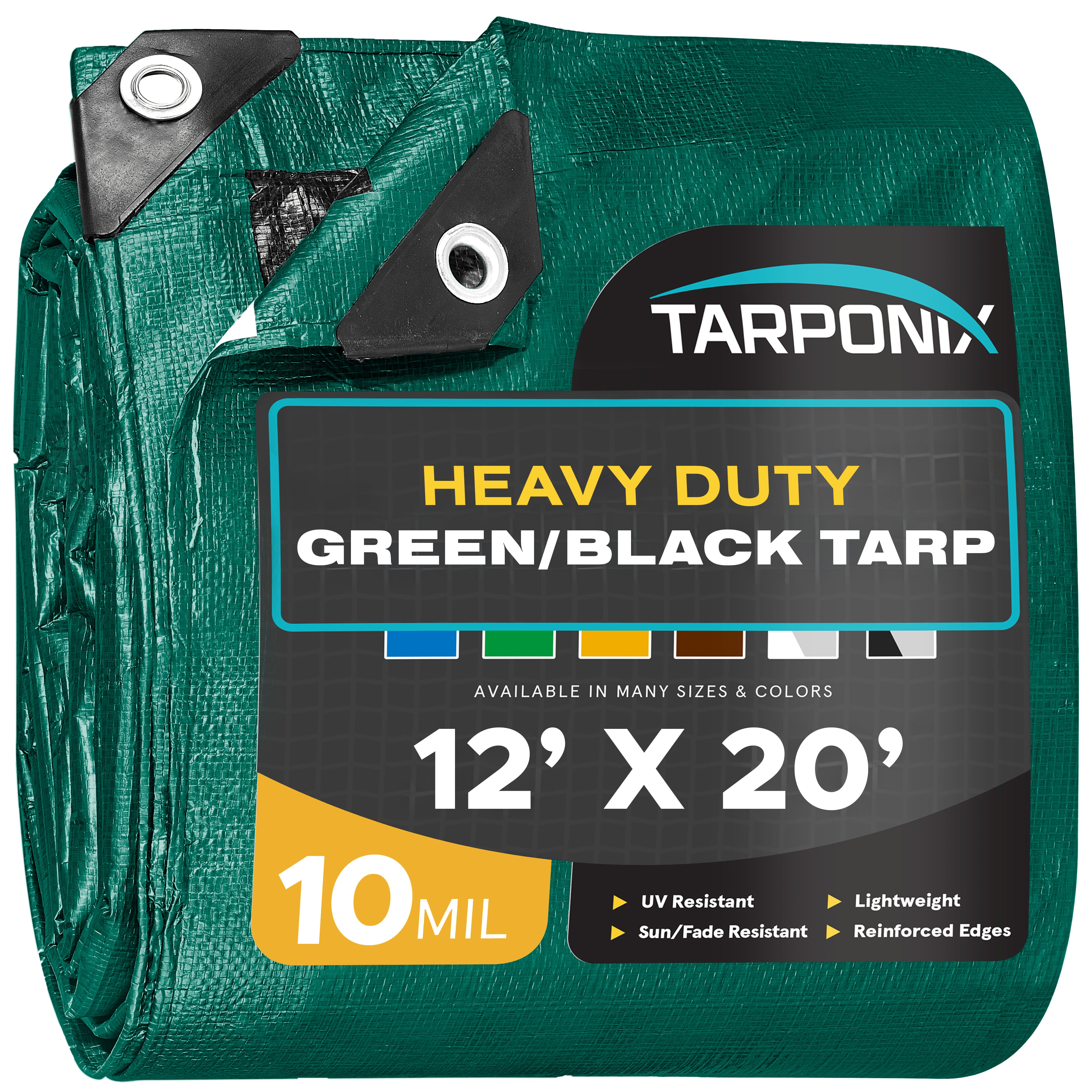 Tarponix - 10 Mil Heavy Duty Poly Tarps
