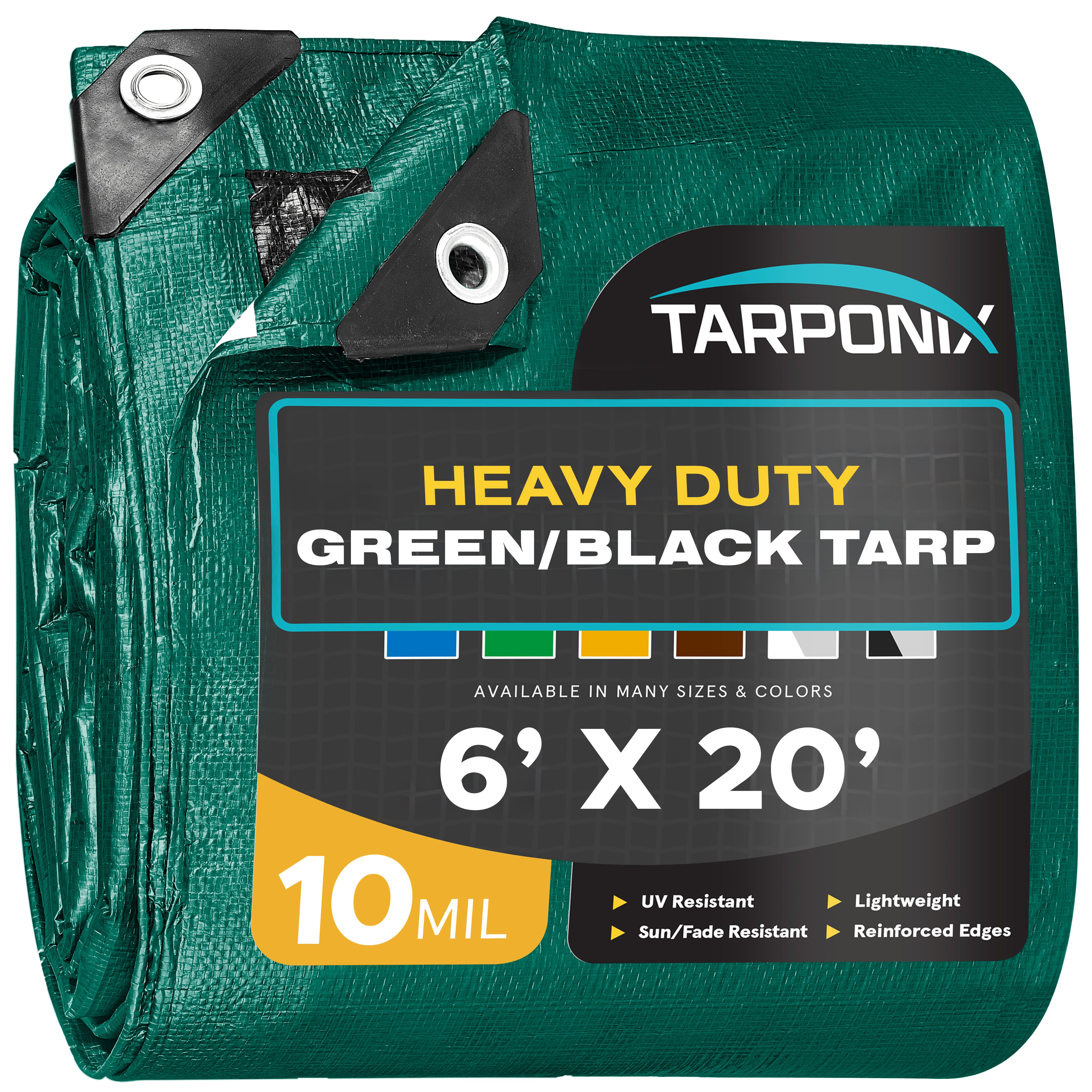 Tarponix - 10 Mil Heavy Duty Poly Tarps