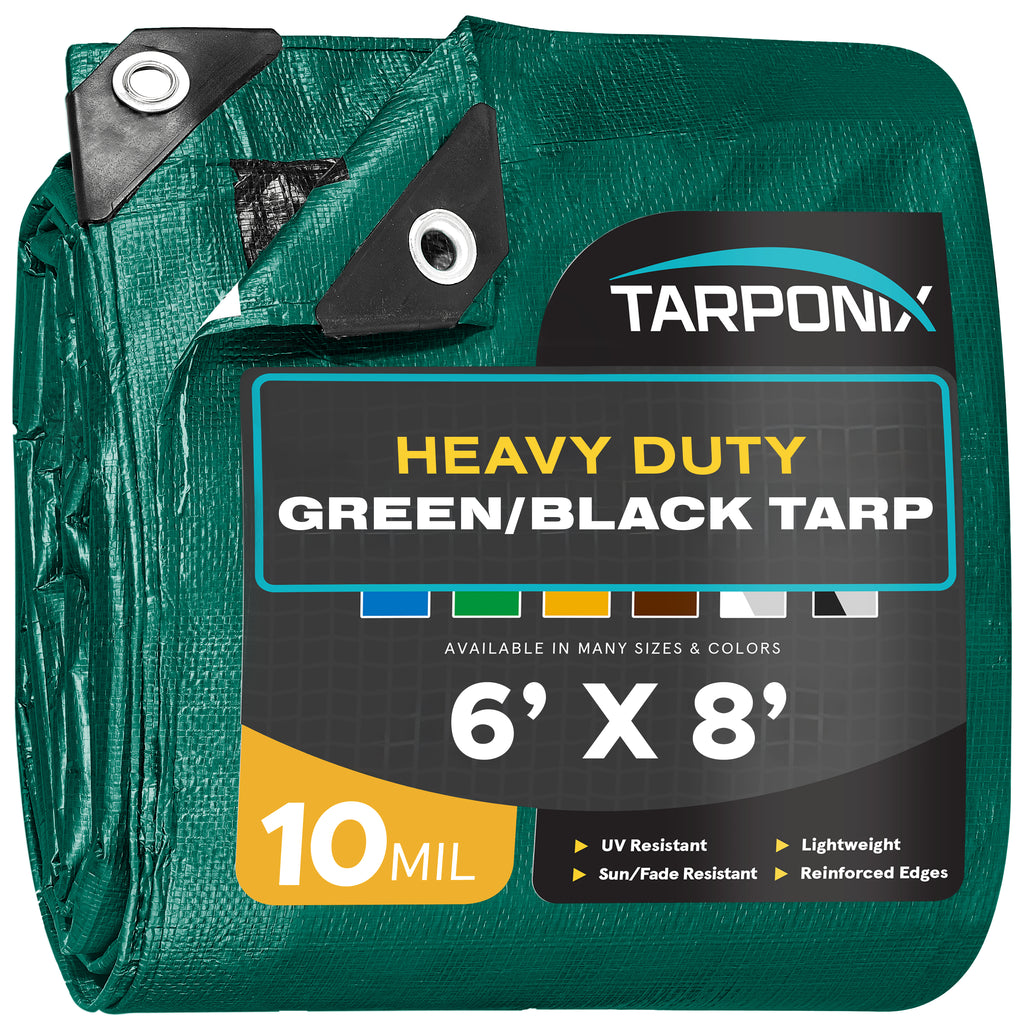 Tarponix - 10 Mil Heavy Duty Poly Tarps
