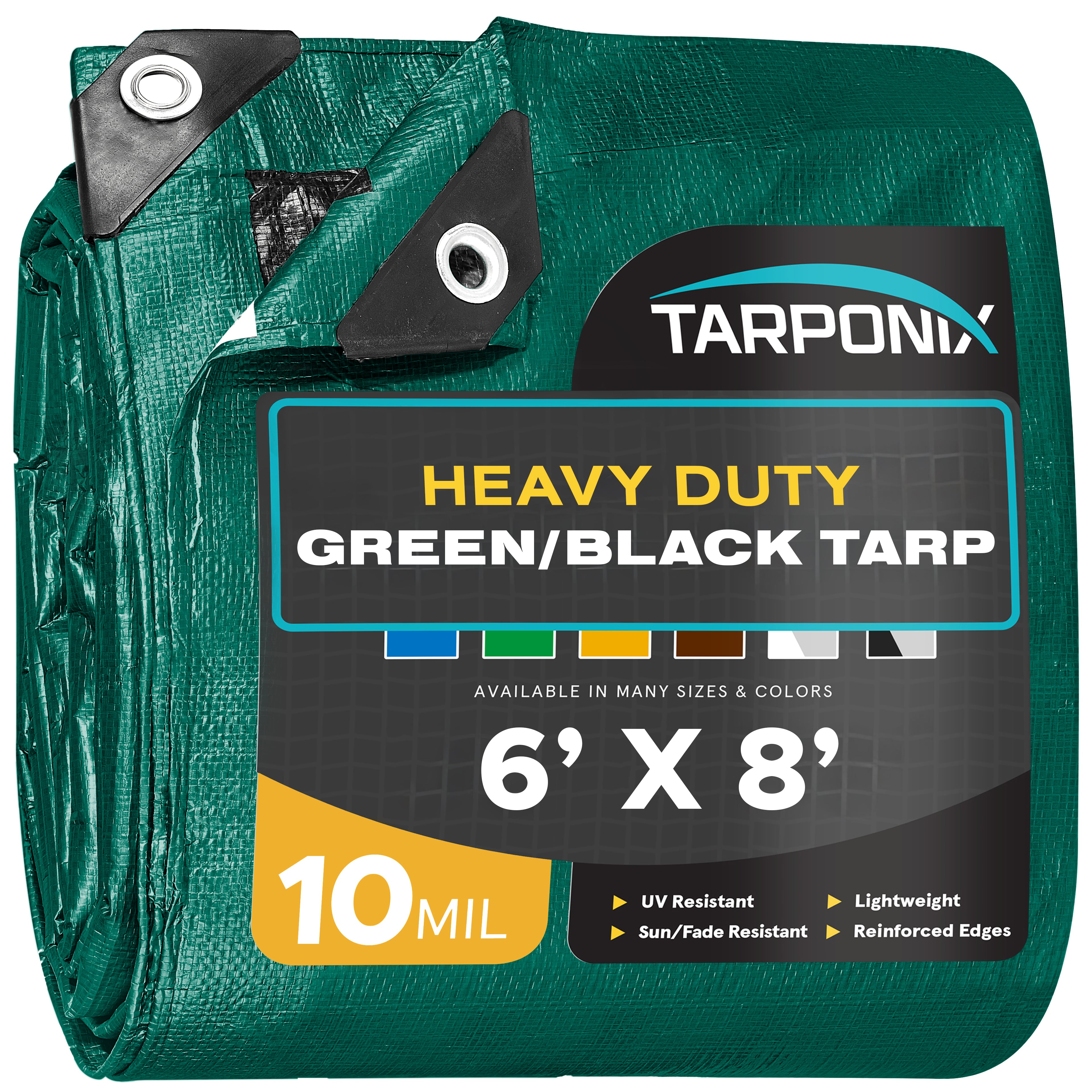 Tarponix - 10 Mil Heavy Duty Poly Tarps