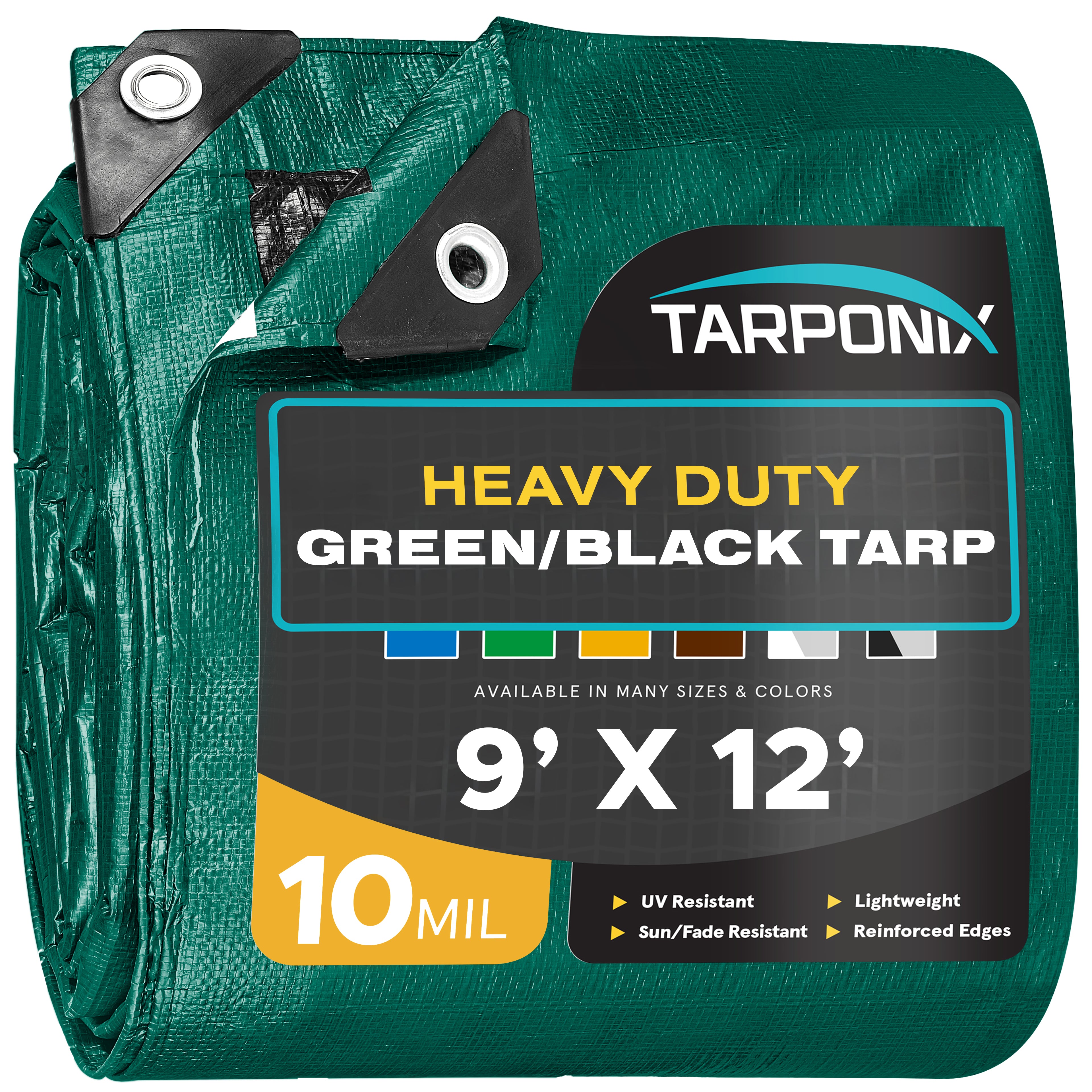 Tarponix - 10 Mil Heavy Duty Poly Tarps