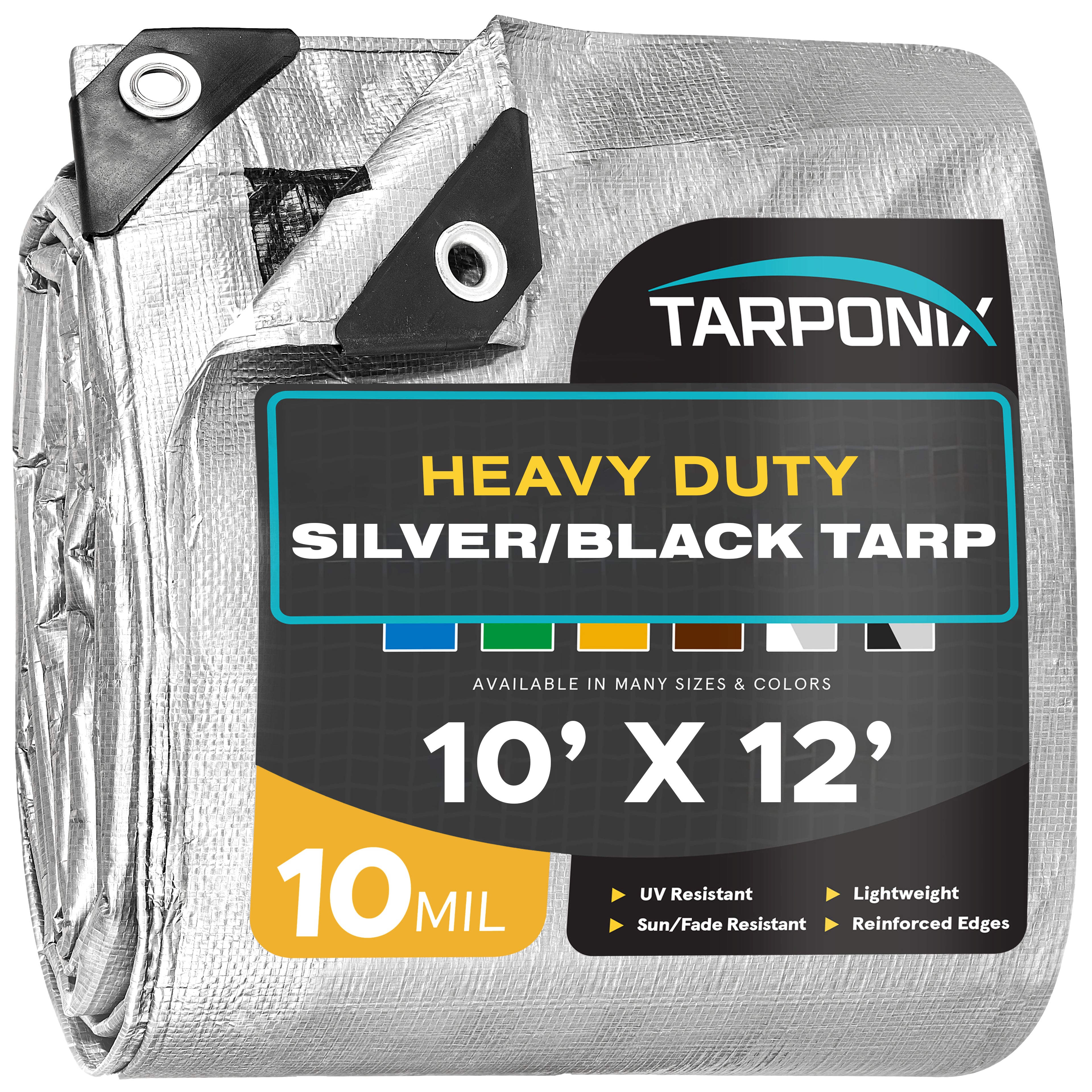 Tarponix - 10 Mil Heavy Duty Poly Tarps