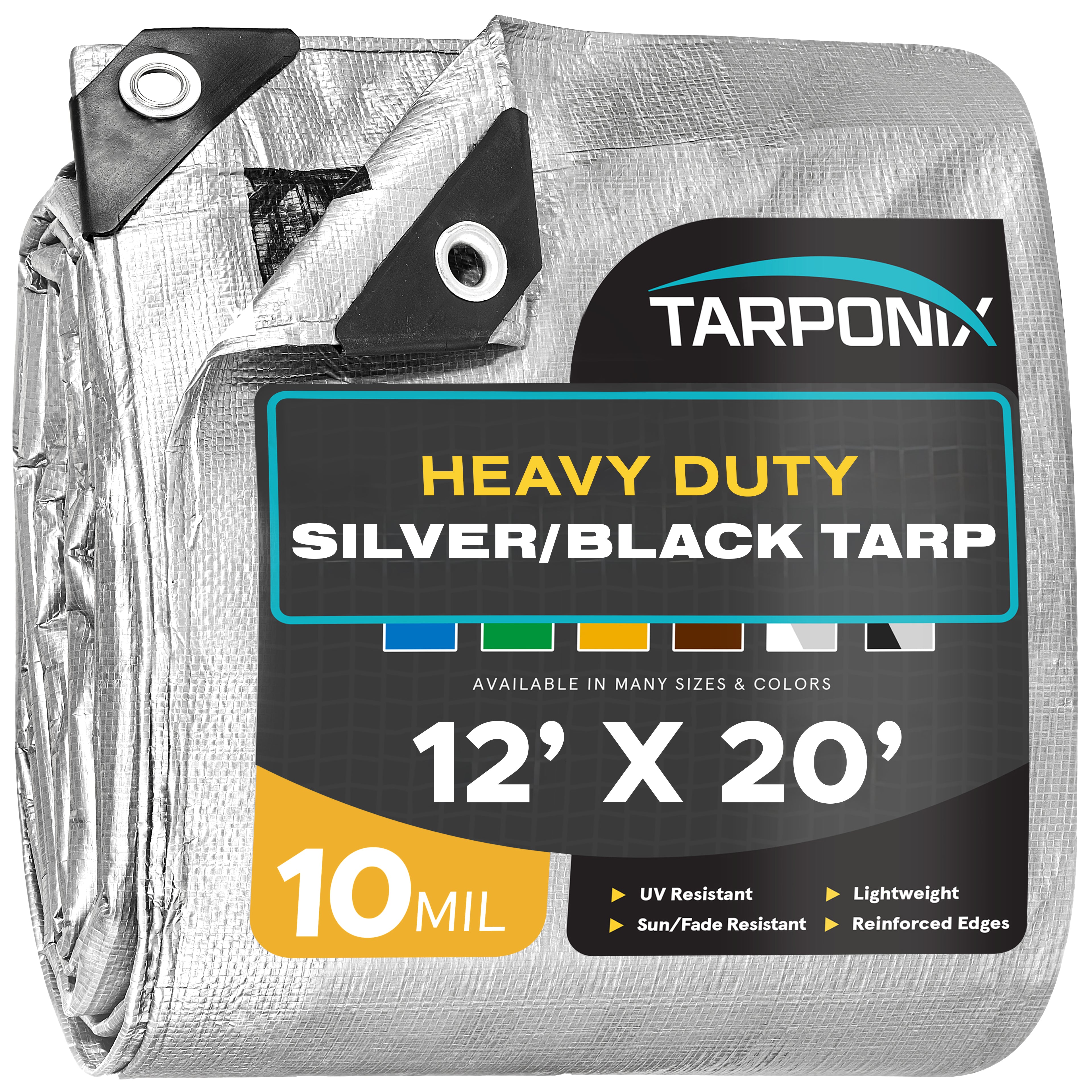 Tarponix - 10 Mil Heavy Duty Poly Tarps