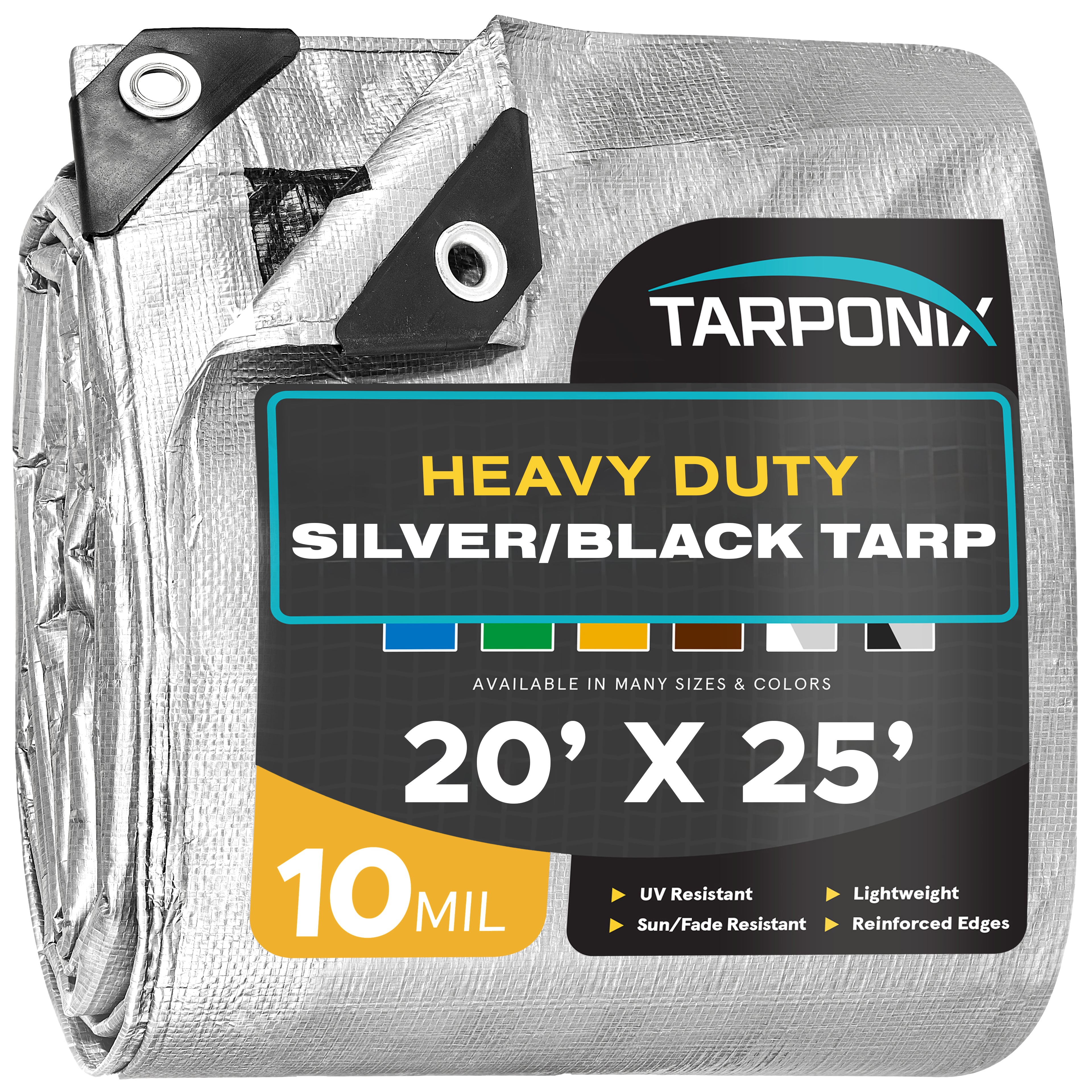 Tarponix - 10 Mil Heavy Duty Poly Tarps