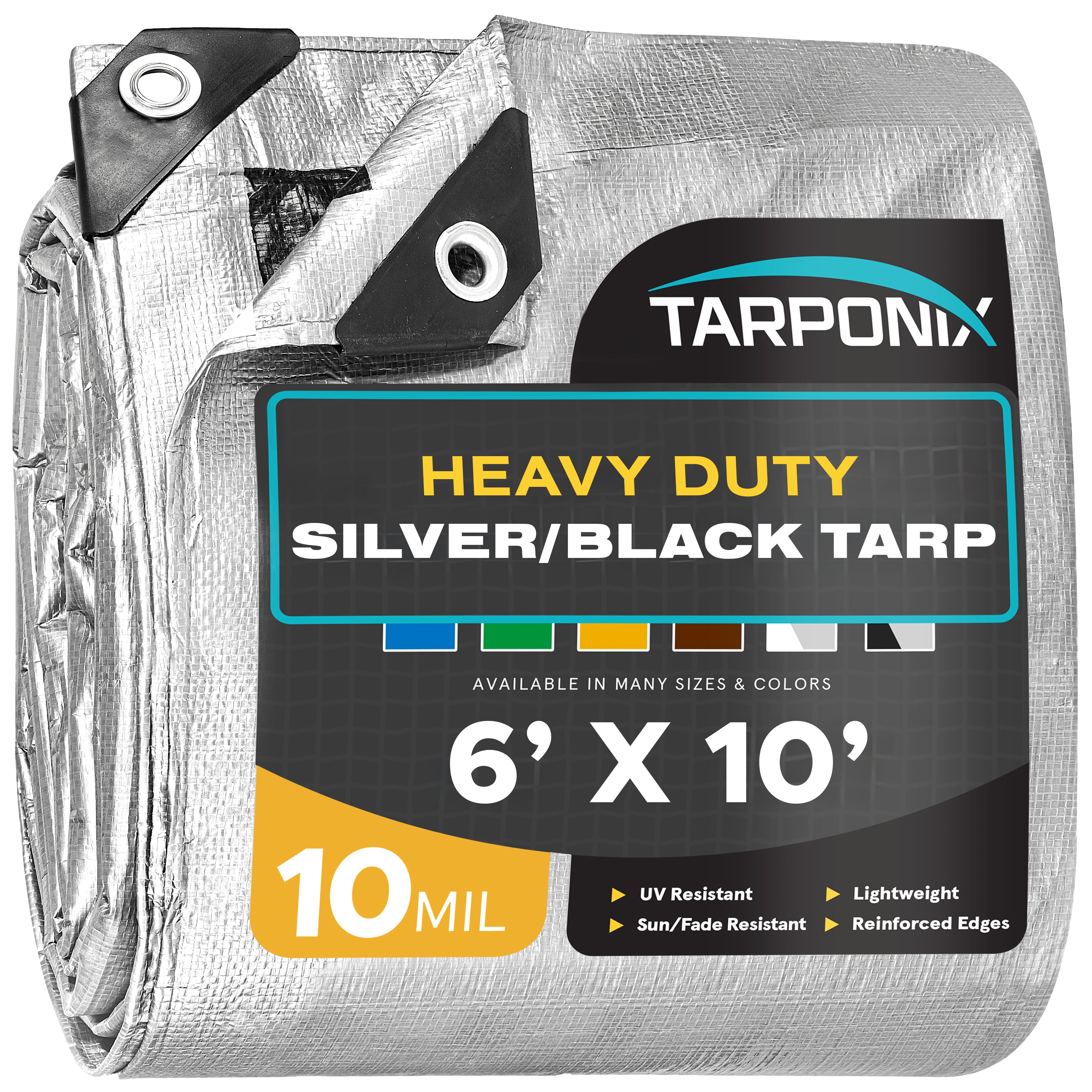 Tarponix - 10 Mil Heavy Duty Poly Tarps
