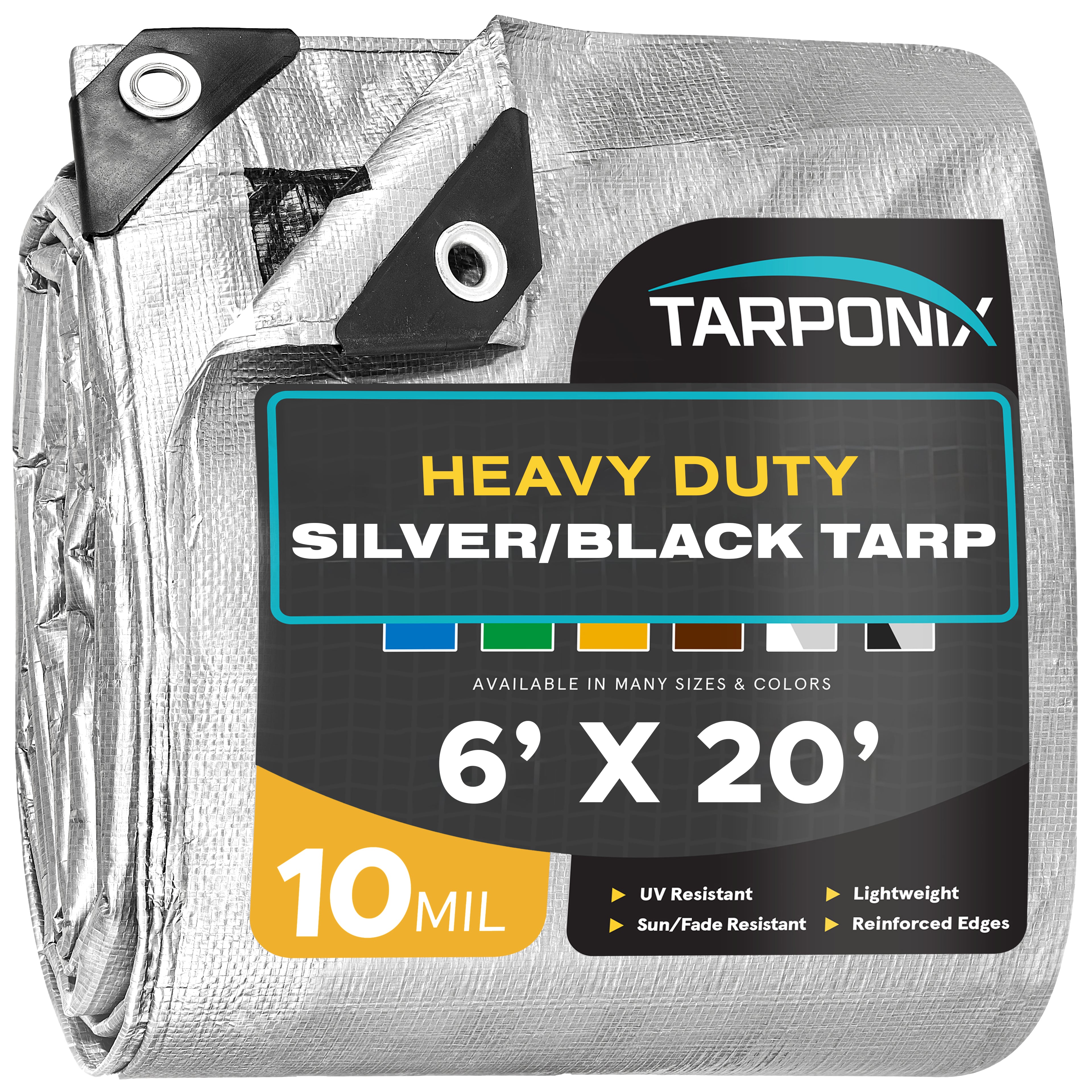 Tarponix - 10 Mil Heavy Duty Poly Tarps