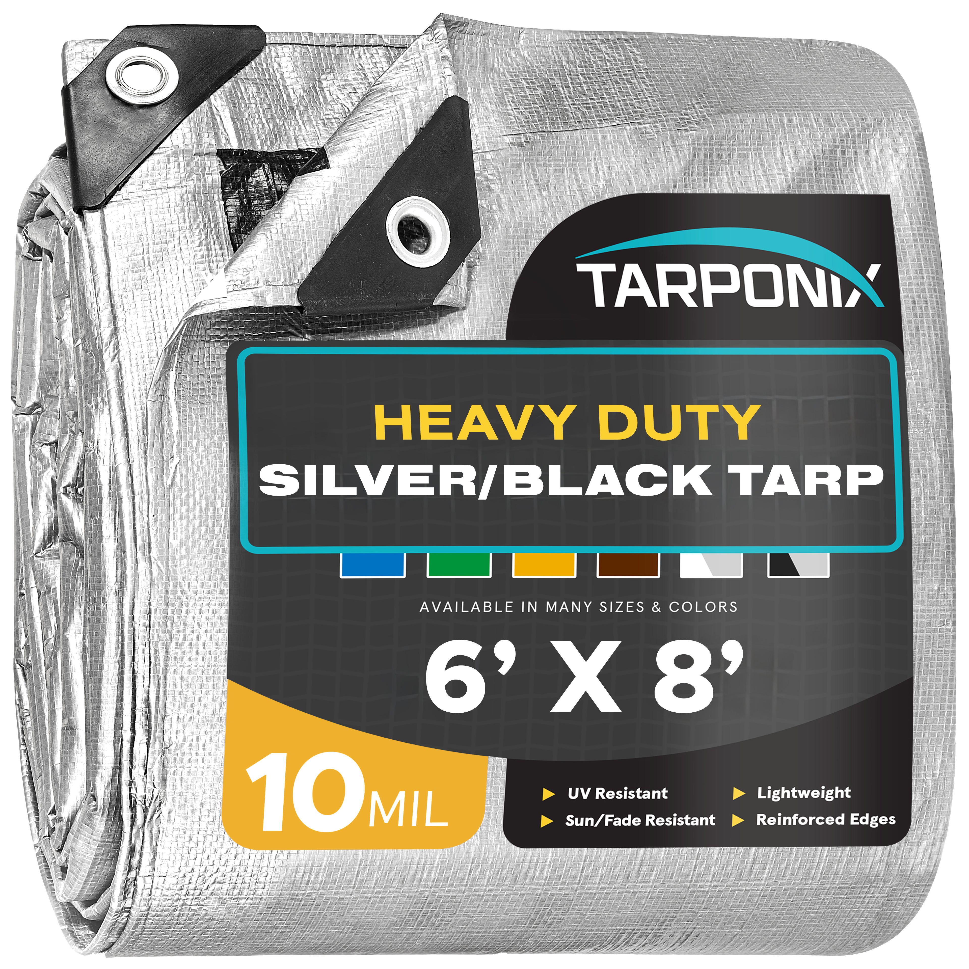 Tarponix - 10 Mil Heavy Duty Poly Tarps
