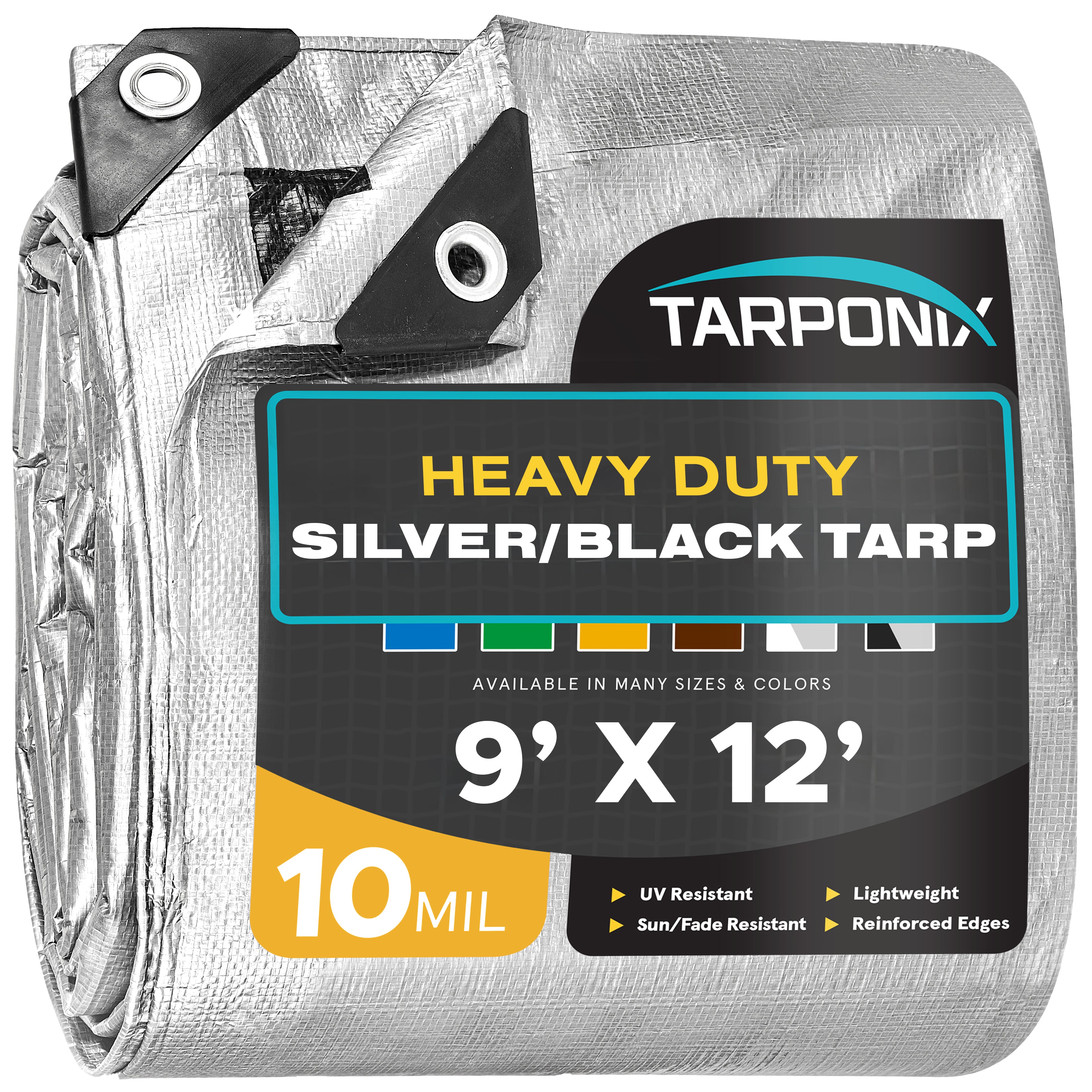Tarponix - 10 Mil Heavy Duty Poly Tarps