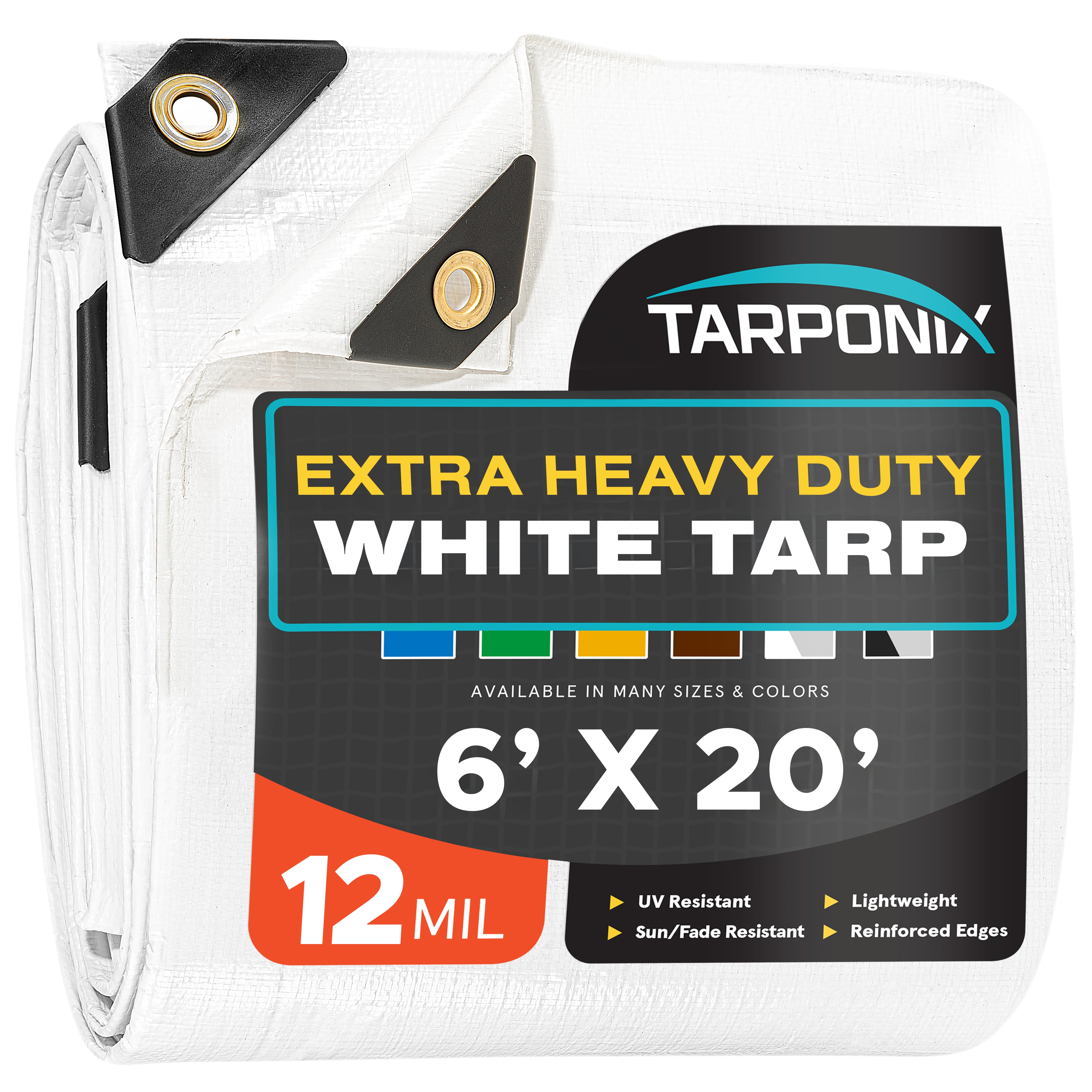 Tarponix - 12 Mil Extra Heavy Duty Poly Tarps