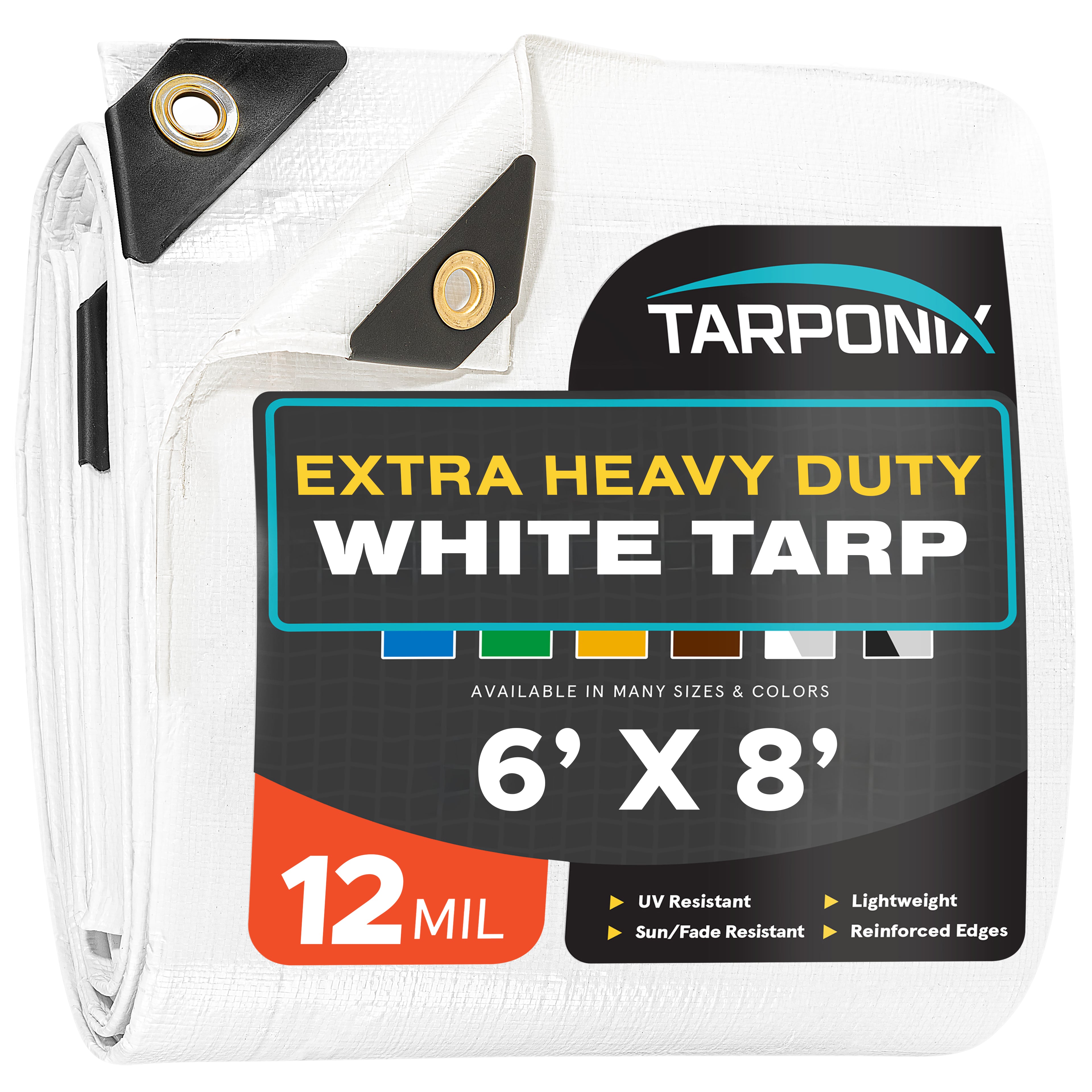 Tarponix - 12 Mil Extra Heavy Duty Poly Tarps