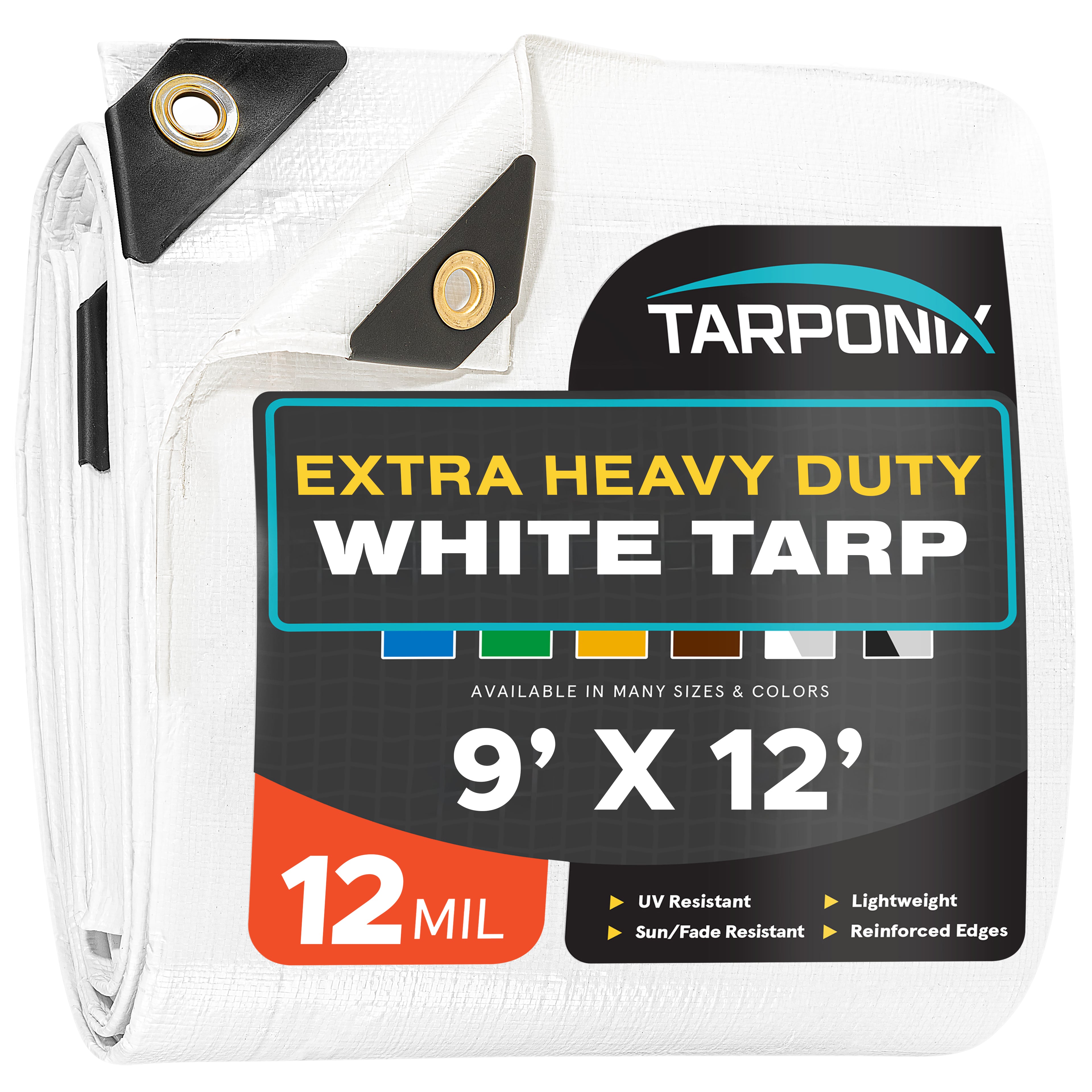 Tarponix - 12 Mil Extra Heavy Duty Poly Tarps